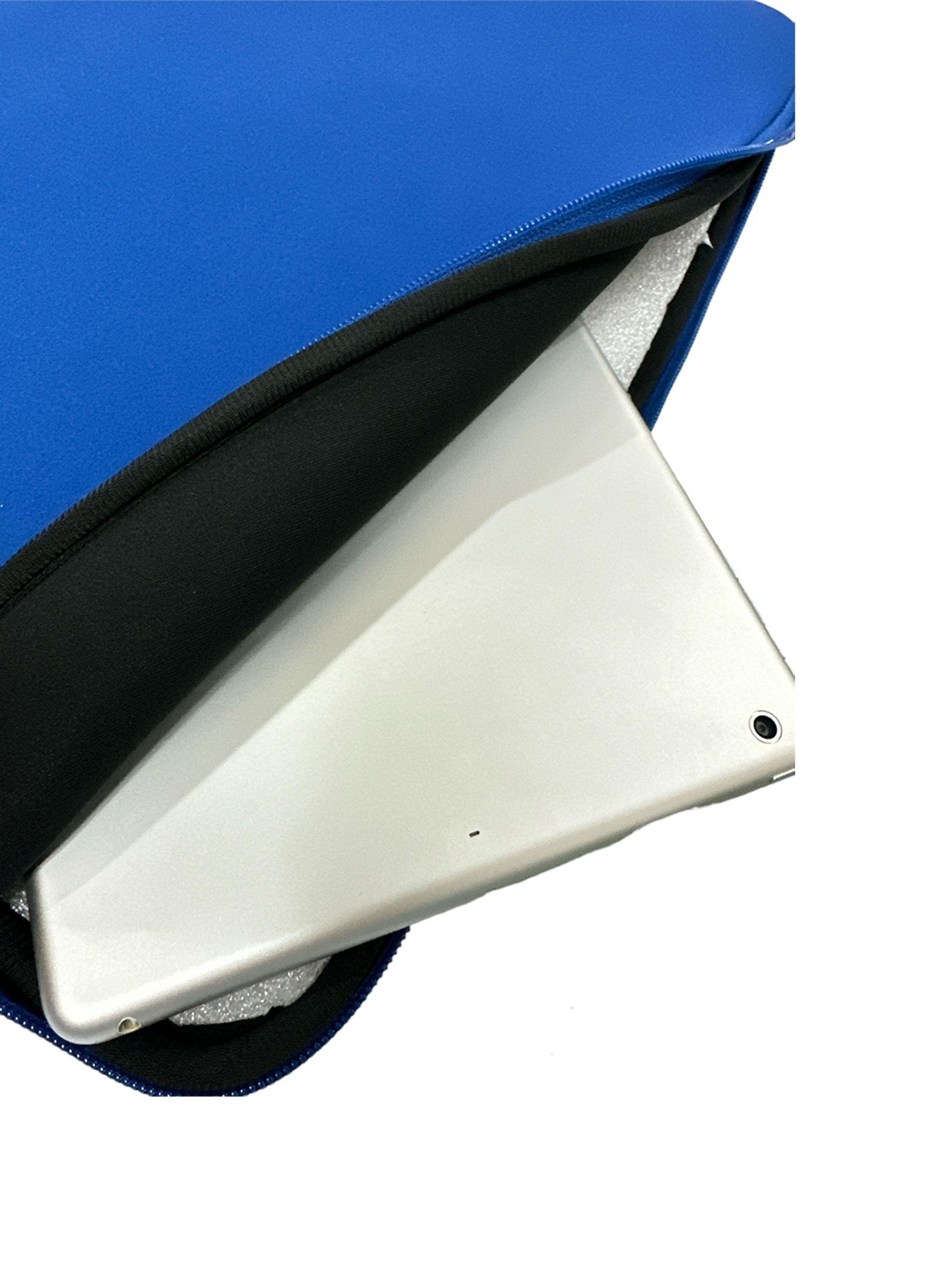 Funda Notebook 15 Pulgadas Universal Cierre Azul Elec-2
