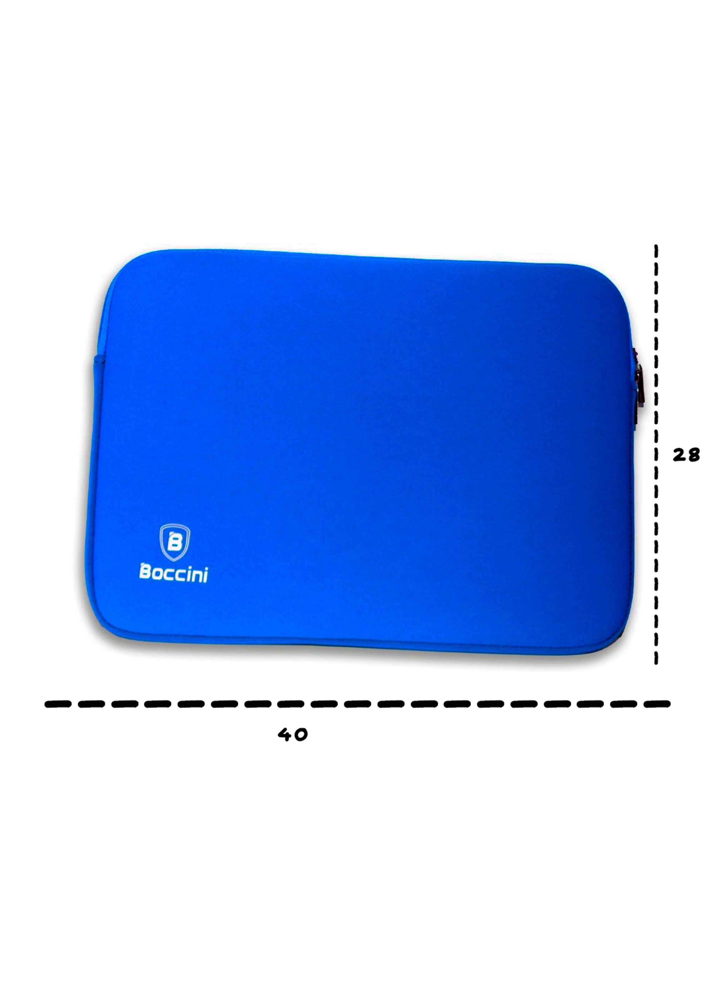 Funda Notebook 15 Pulgadas Universal Cierre Azul Elec-3