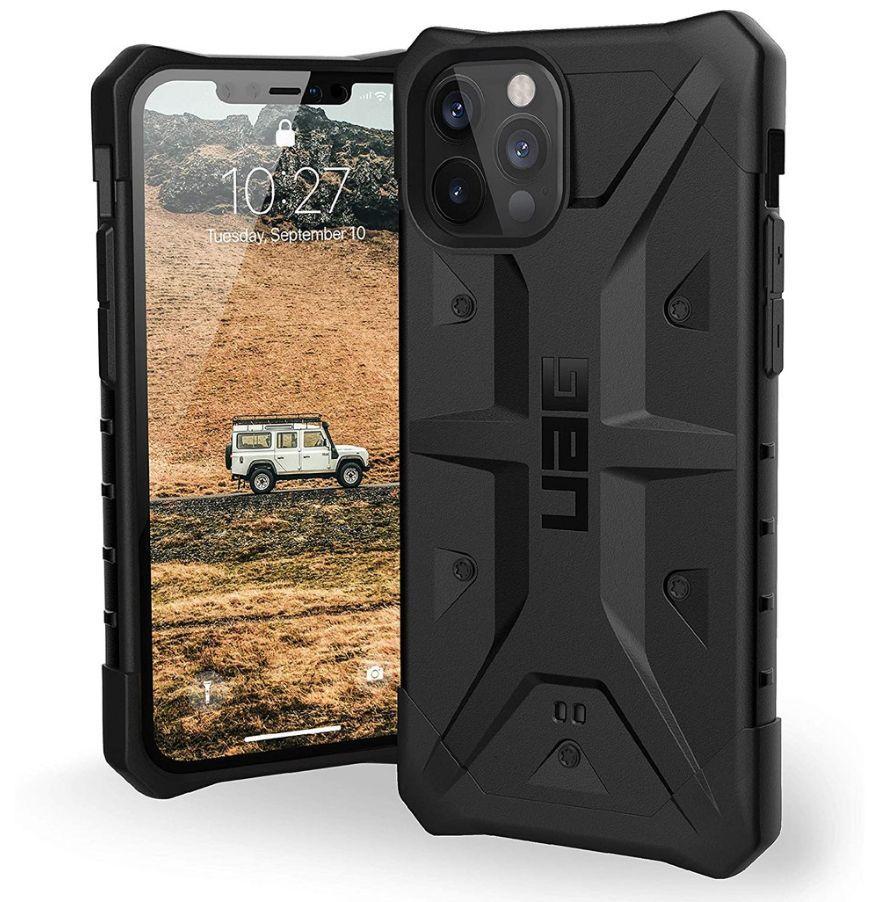 Carcasa Tipo AUG Para iPhone 14 13  Negro Antigolpes-0