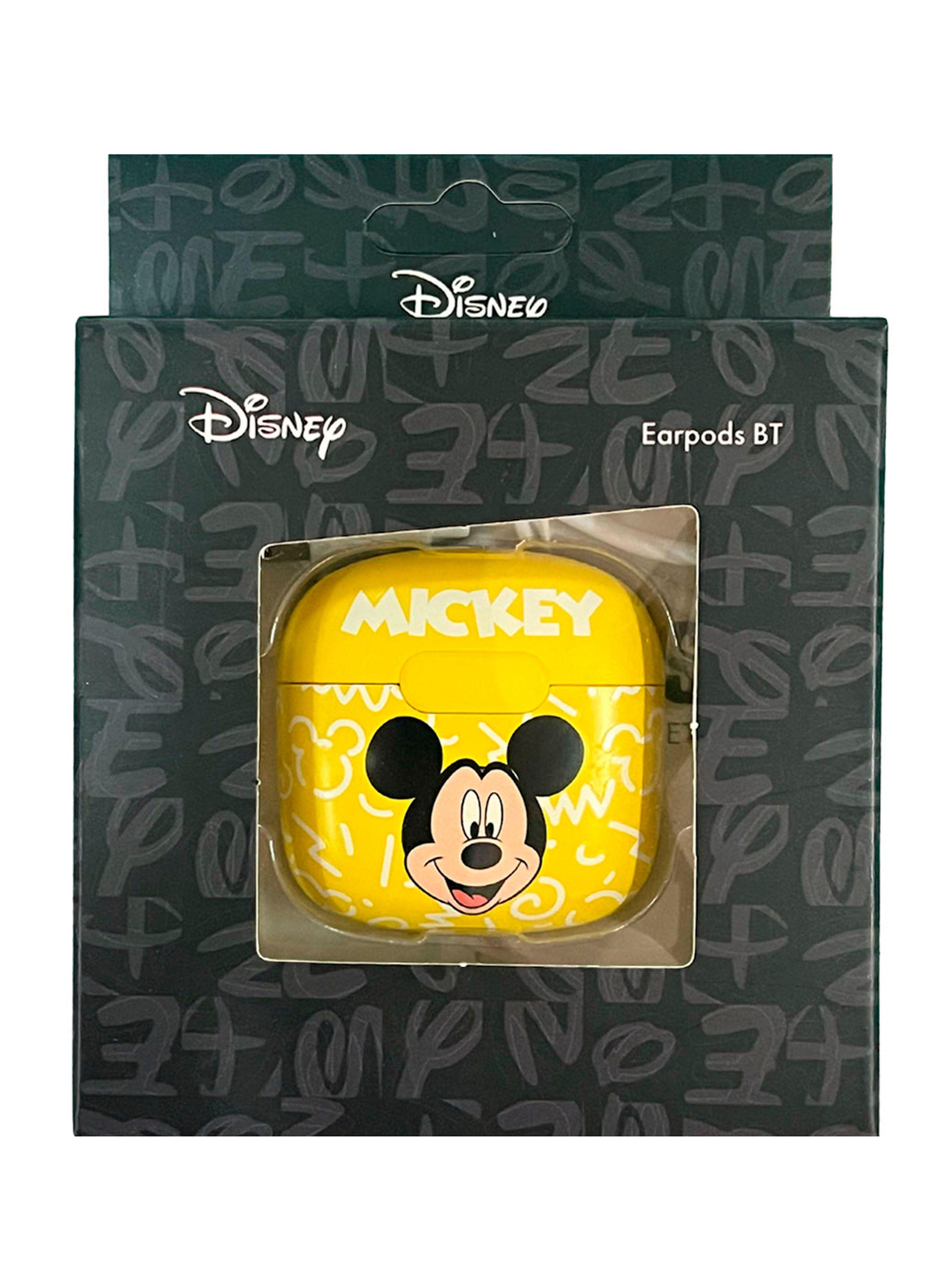 Audifono Inalámbrico Bluetooth Diseño Disney Mickey Amarillo-3