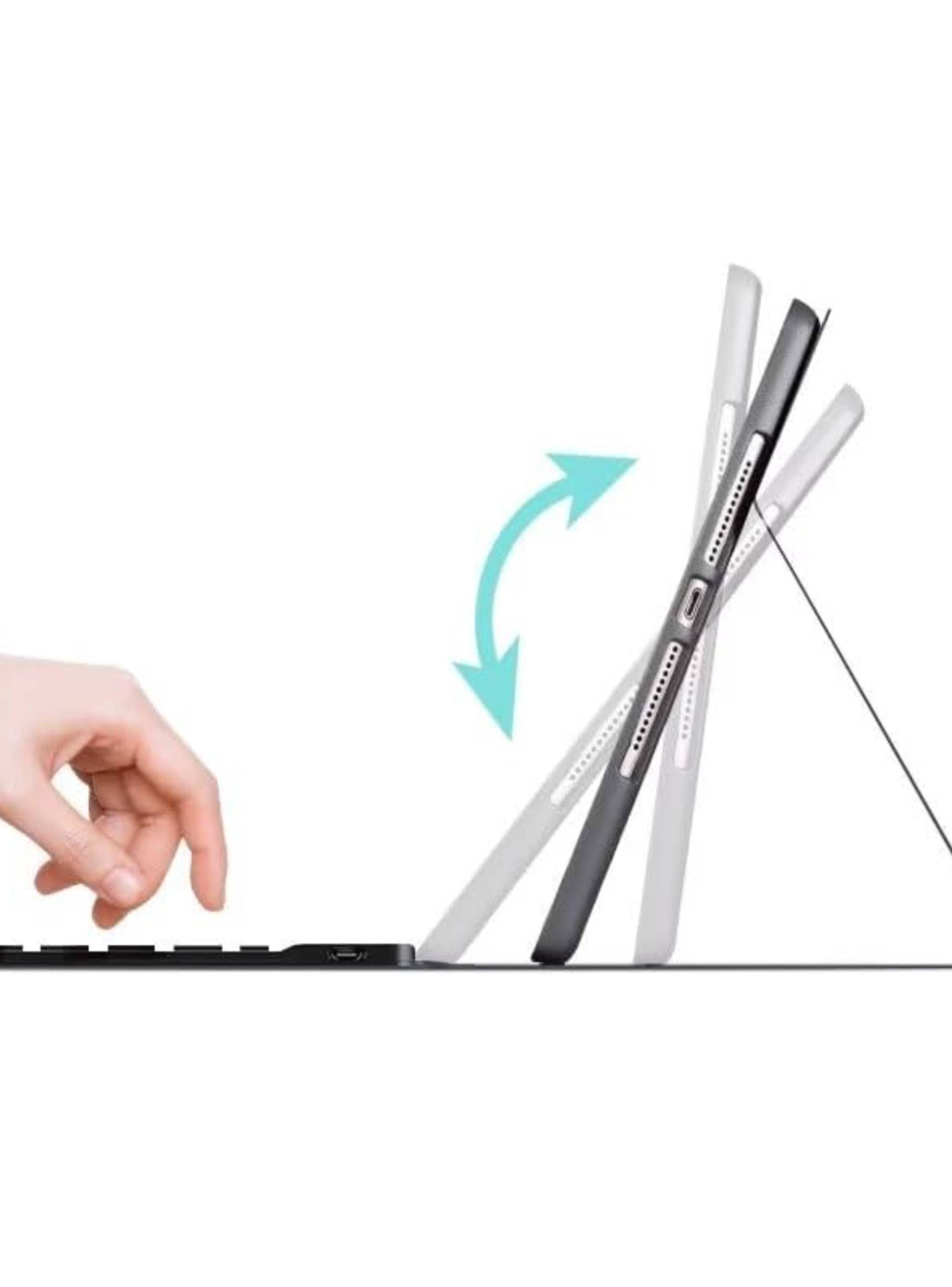 Funda Con Teclado Ñ Español Para iPad Pro 11 M5 2025-2
