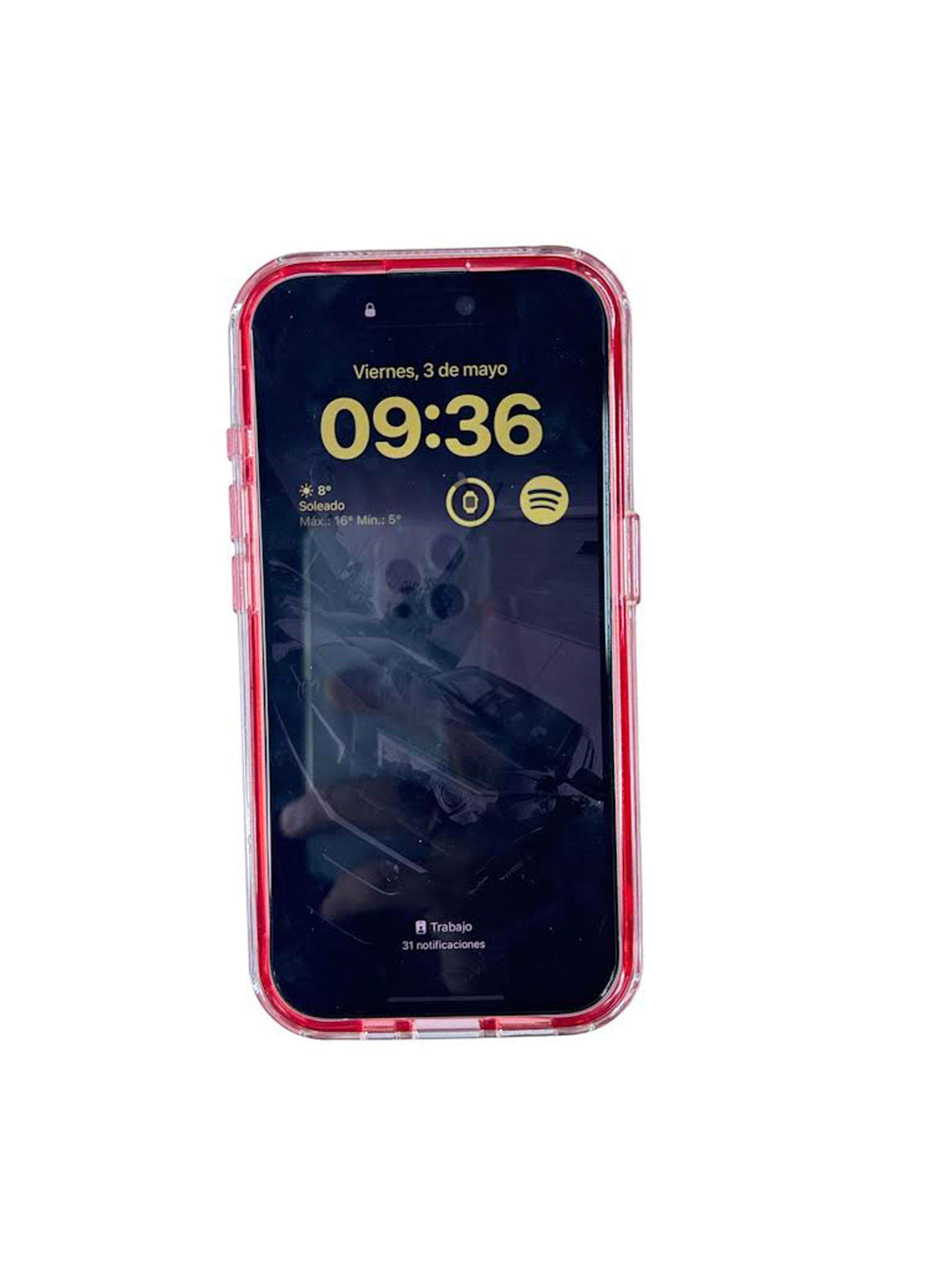 Carcasa Para iPhone 11 Antigolpes Space Rojo-2