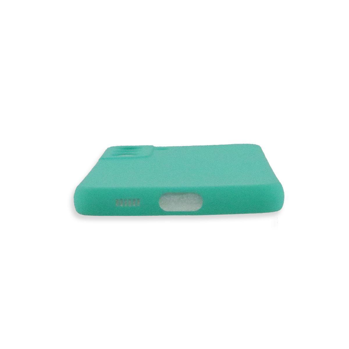 Carcasa Para Samsung S22 Plus Goma Turquesa-2