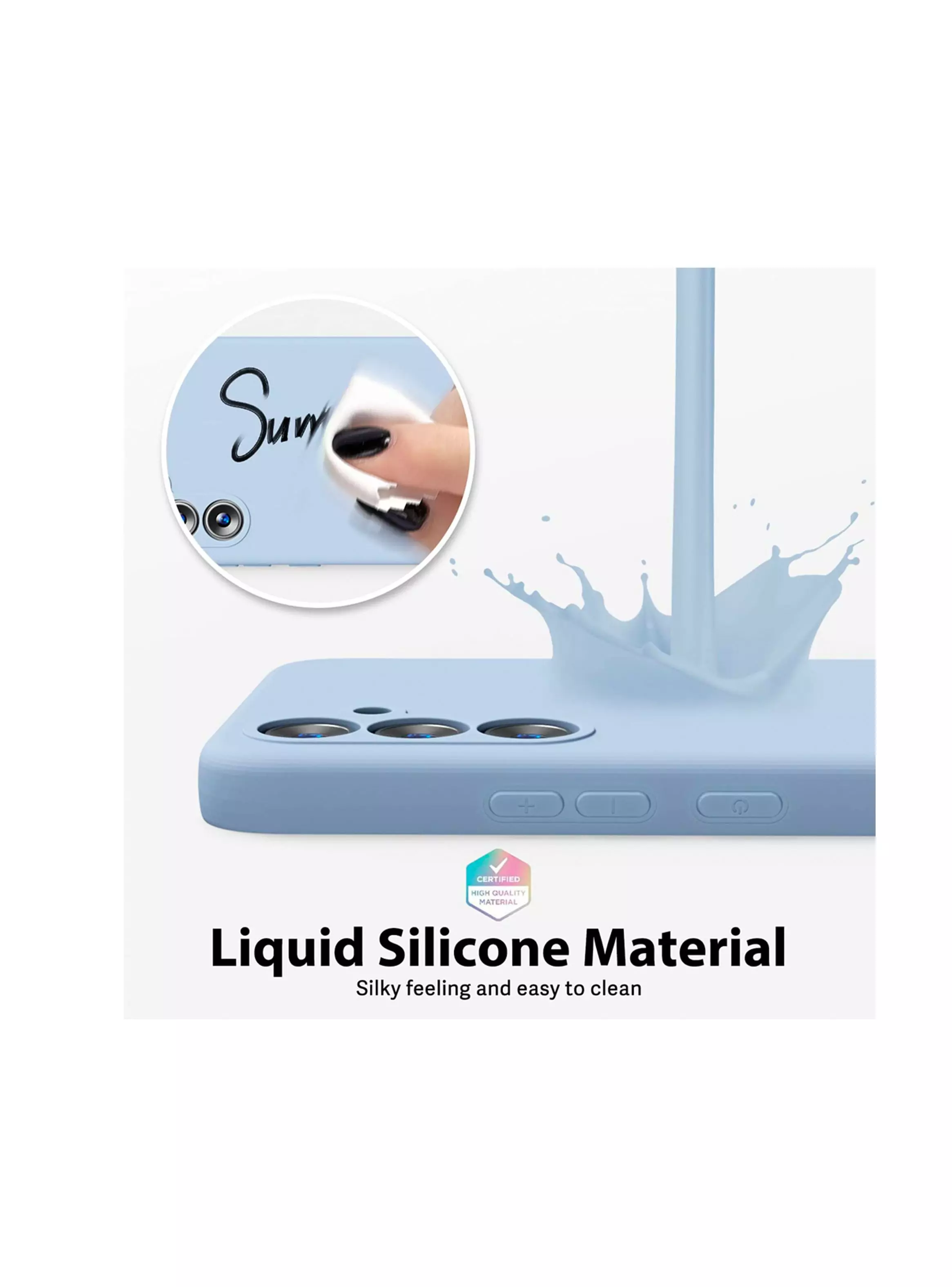 Carcasa Para Samsung A57 Goma Colores-2