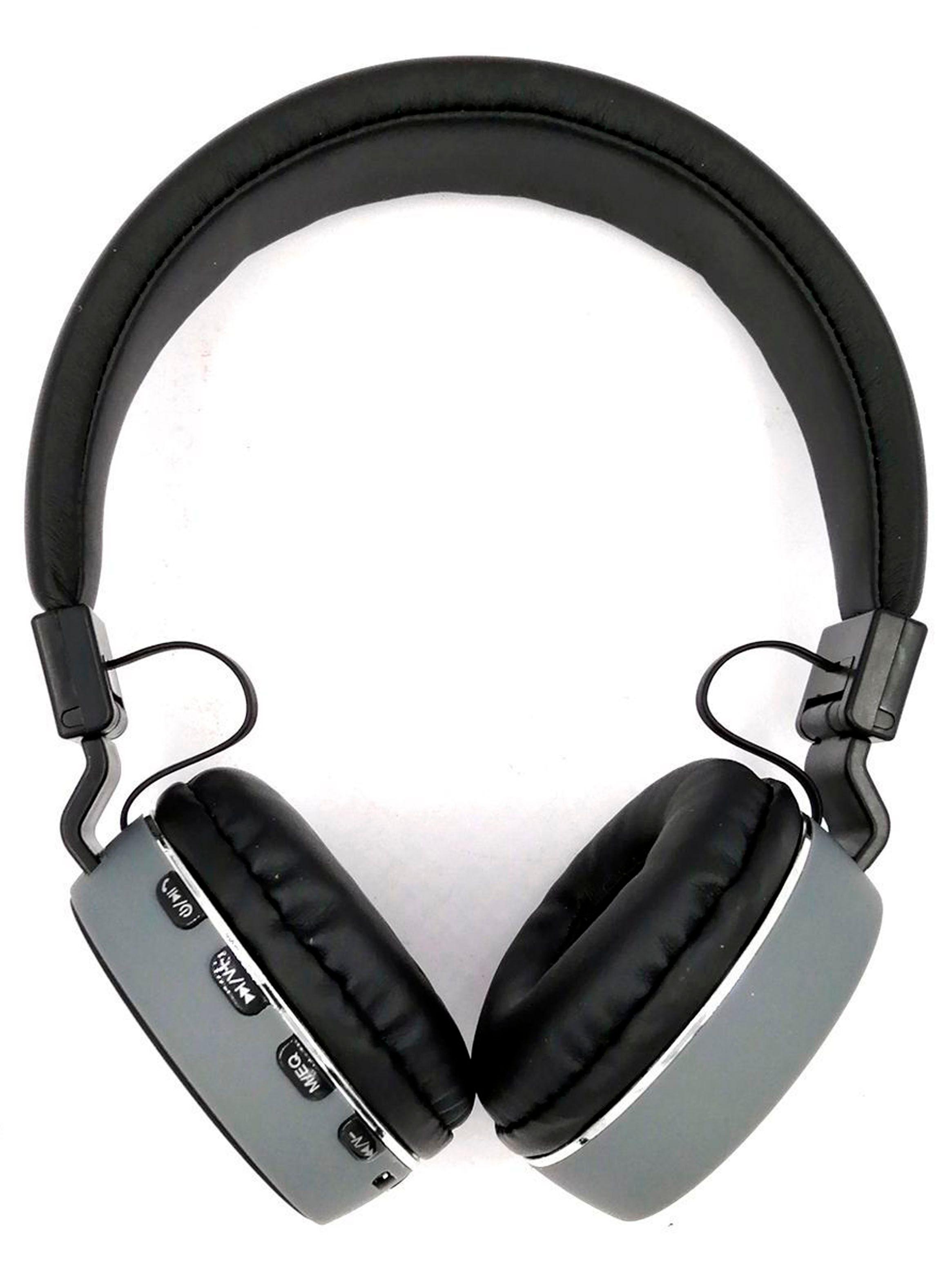 Audífonos Inalámbricos Bluetooth Deportivo Radio FM Negro-2