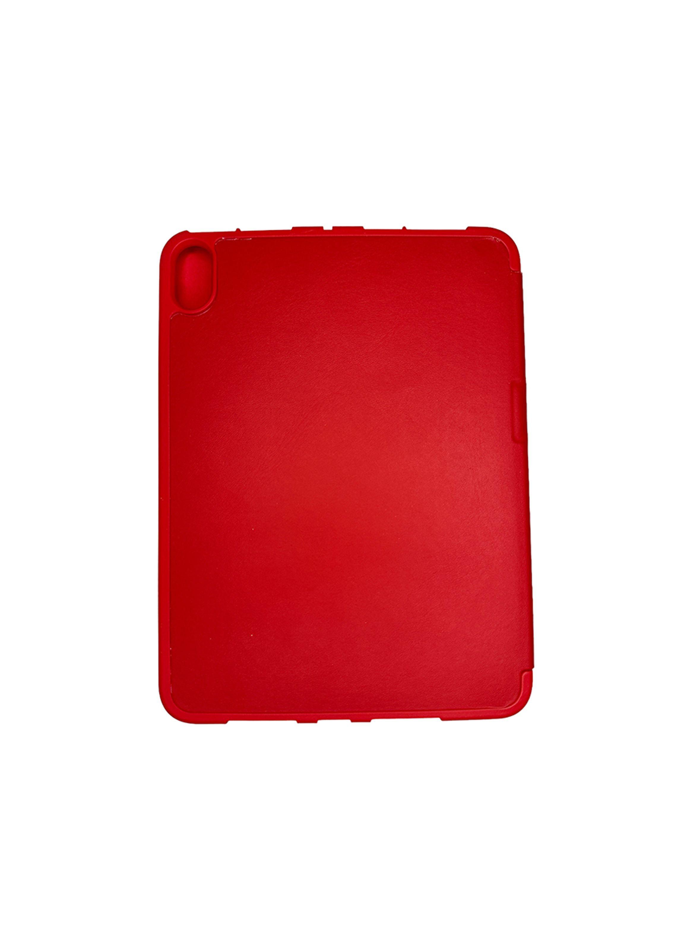 Funda SmartCover Para iPad Mini 6 Con Ranura de Lápiz Rojo-1