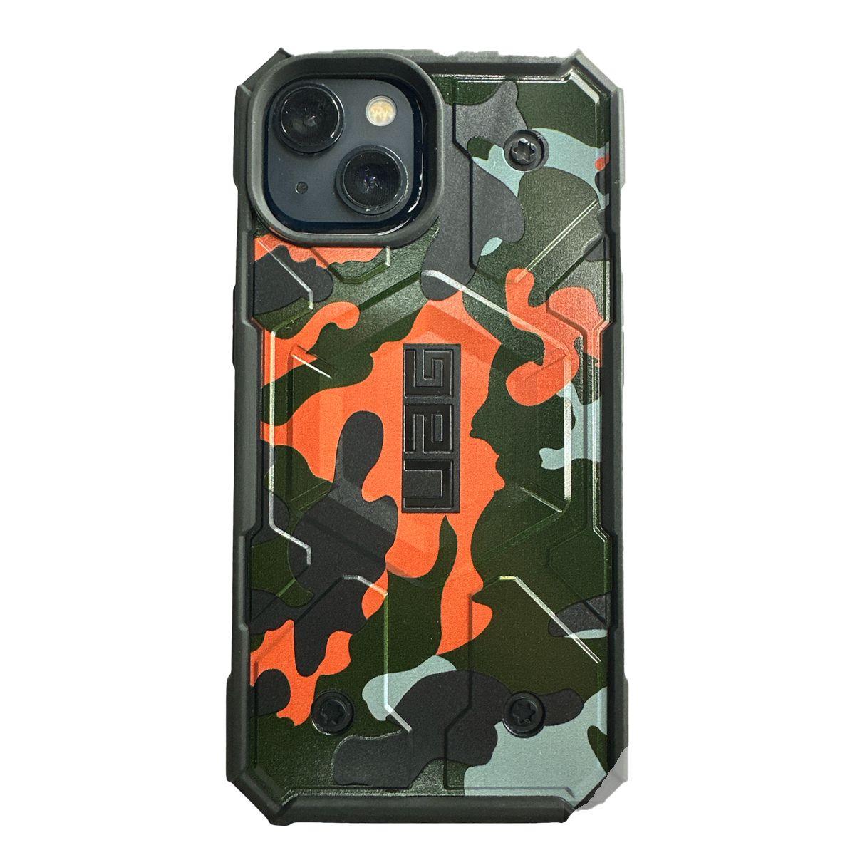 Carcasa UAG Antigolpes Para iPhone 15 Pro Max Milit Naranja-0