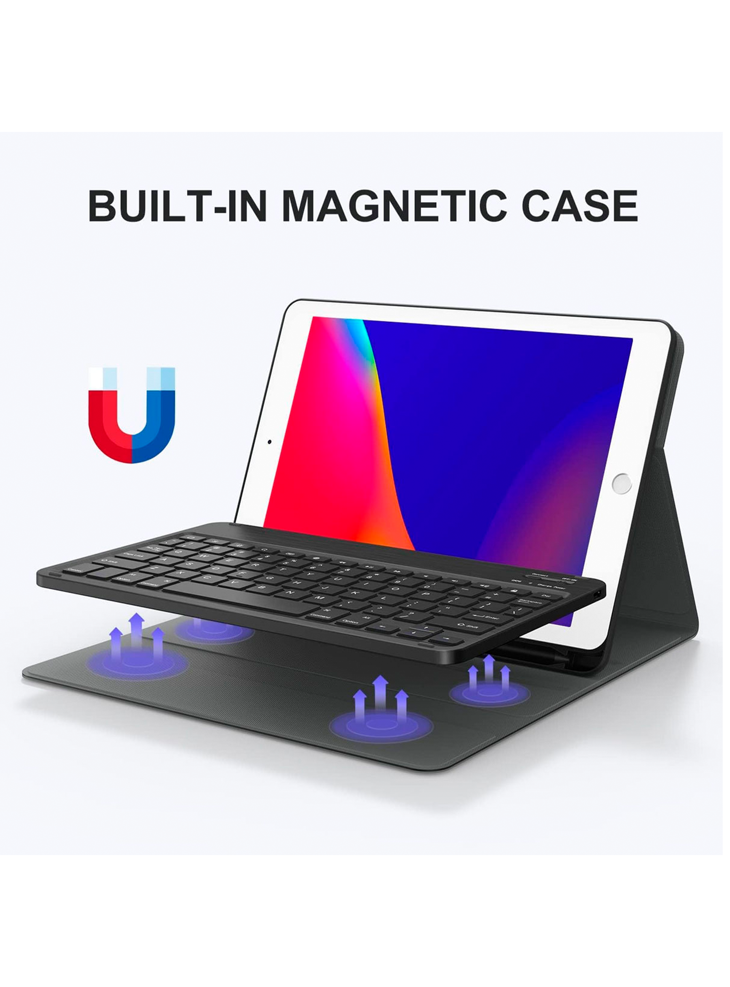 Funda con Teclado Español Para iPad 10.9 2022 10G-4