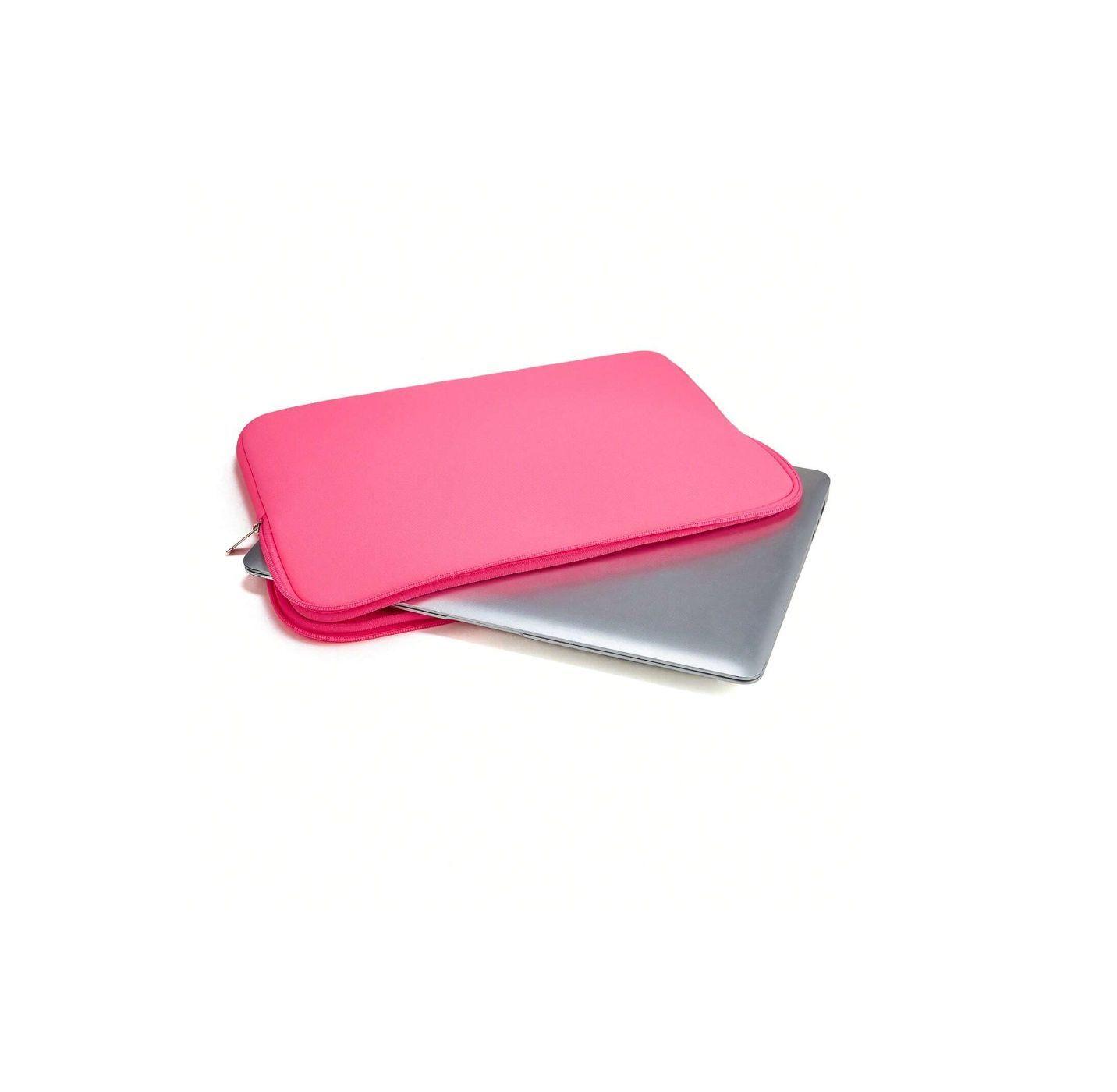 Bolso Funda Para Notebook 13 Pulgadas Con Cierre Fucsia-1