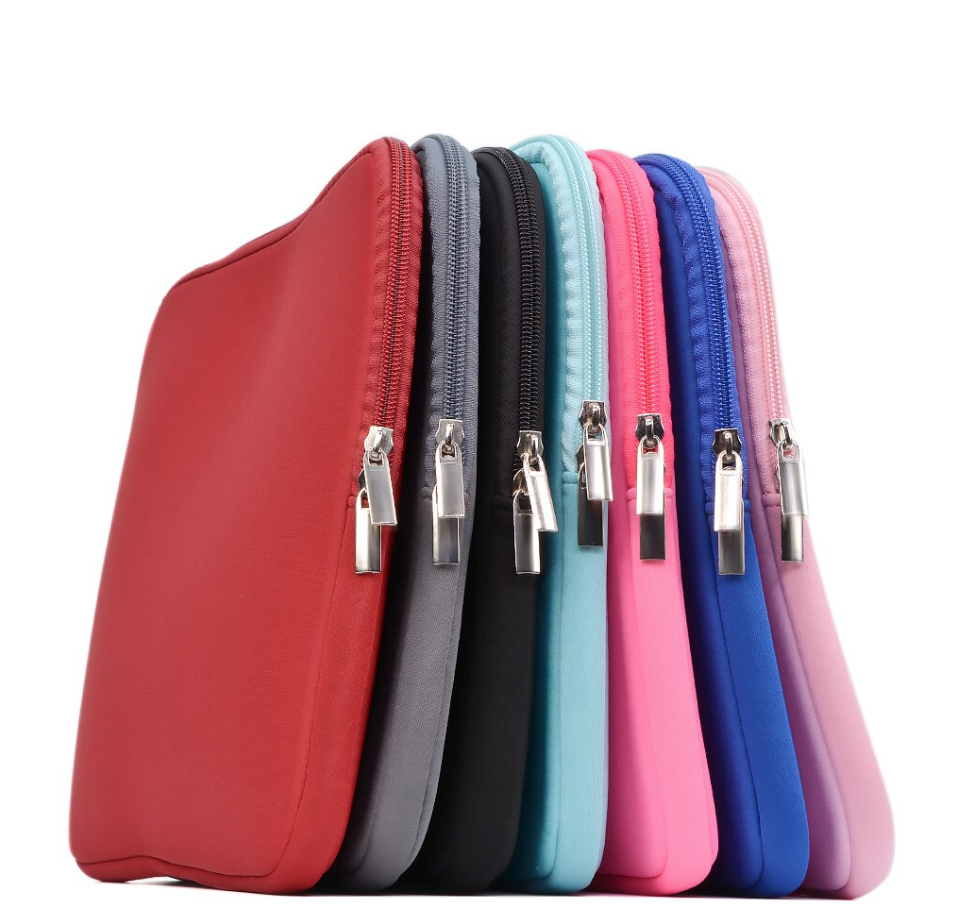 Bolso Funda Para Notebook 13 Pulgadas Con Cierre Fucsia-2