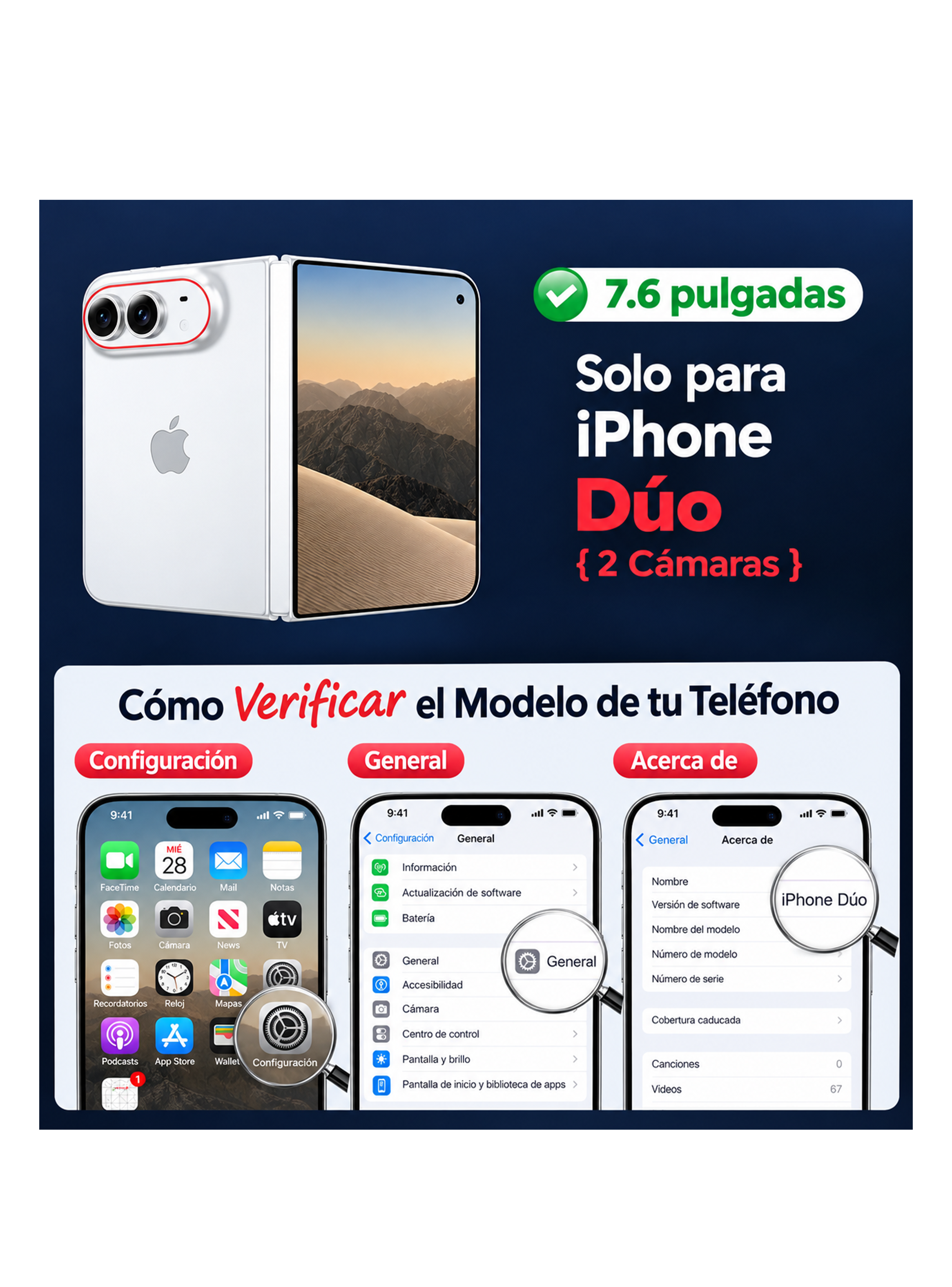 Carcasa Compatible Con Magsafe Para iPhone Duo-4