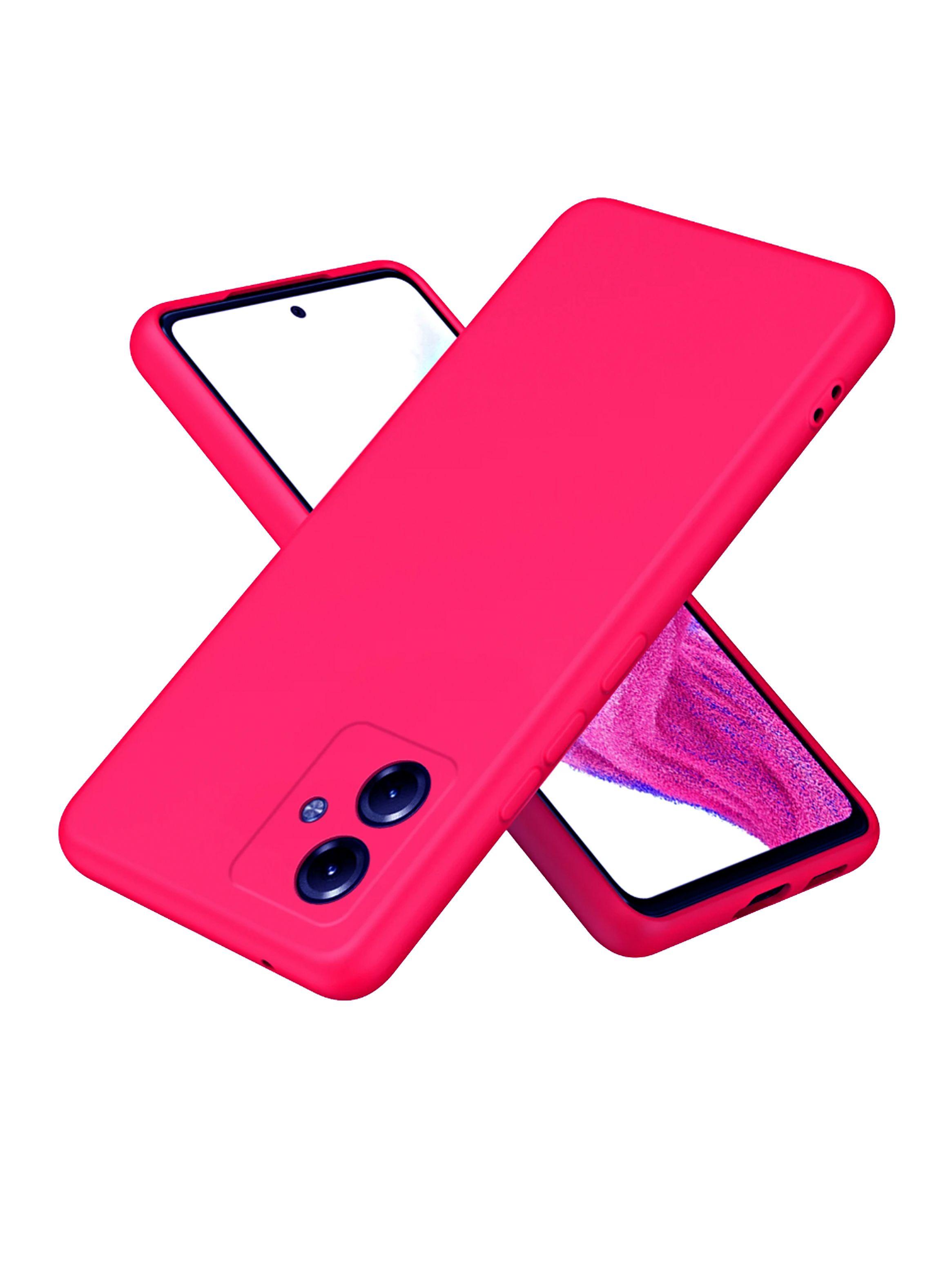 Carcasa Para Xioami Redmi 12 5G Goma Fucsia-0
