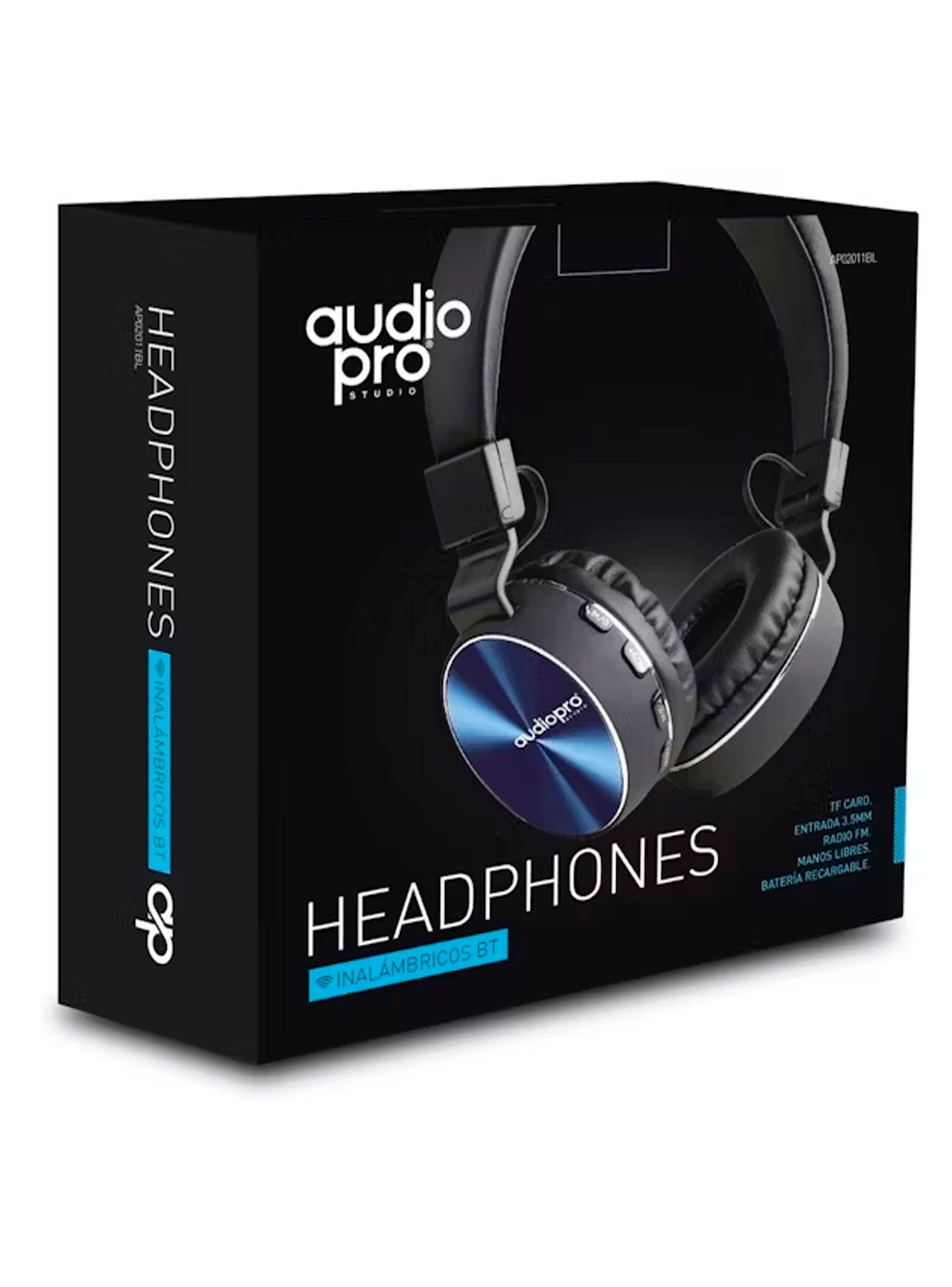 Audifonos Inalámbricos Bluetooth Manos Libres Azul-3