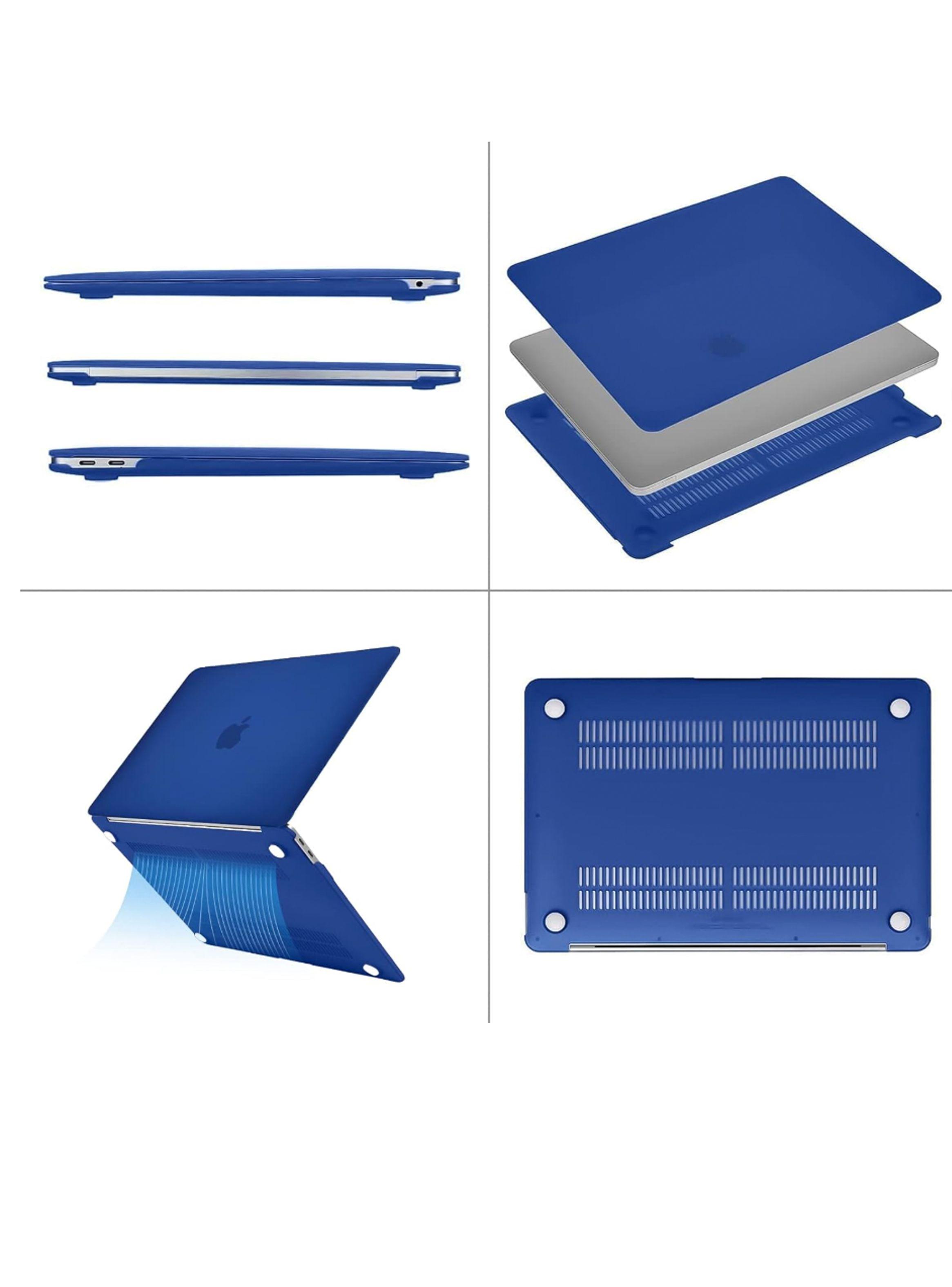 Carcasa Compatible Con Macbook Air 13 A1369 A1466 Azul-2