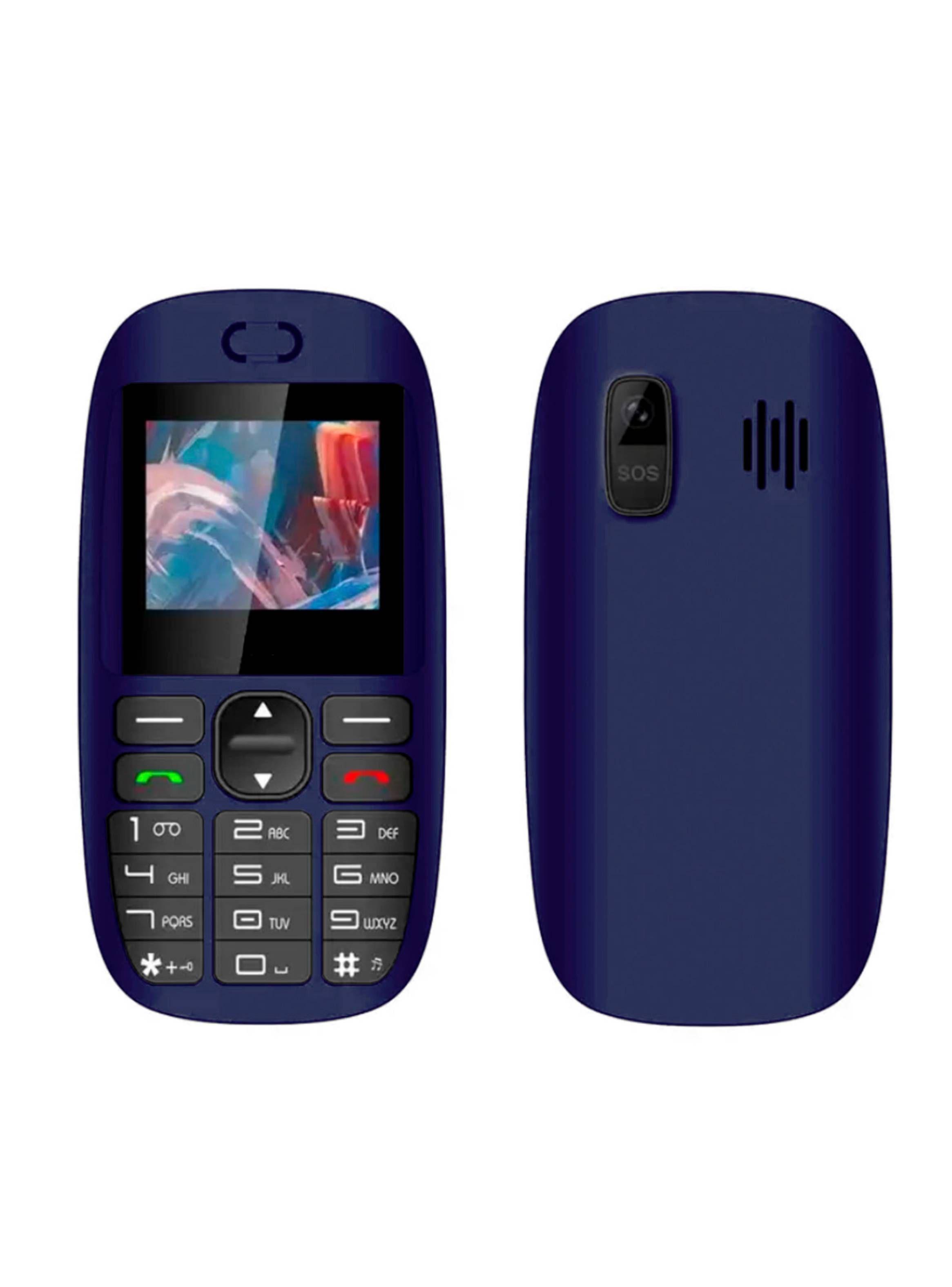 Telefono Celular Adulto Mayor 4G 1.77" Color Tecnolab Azul-2