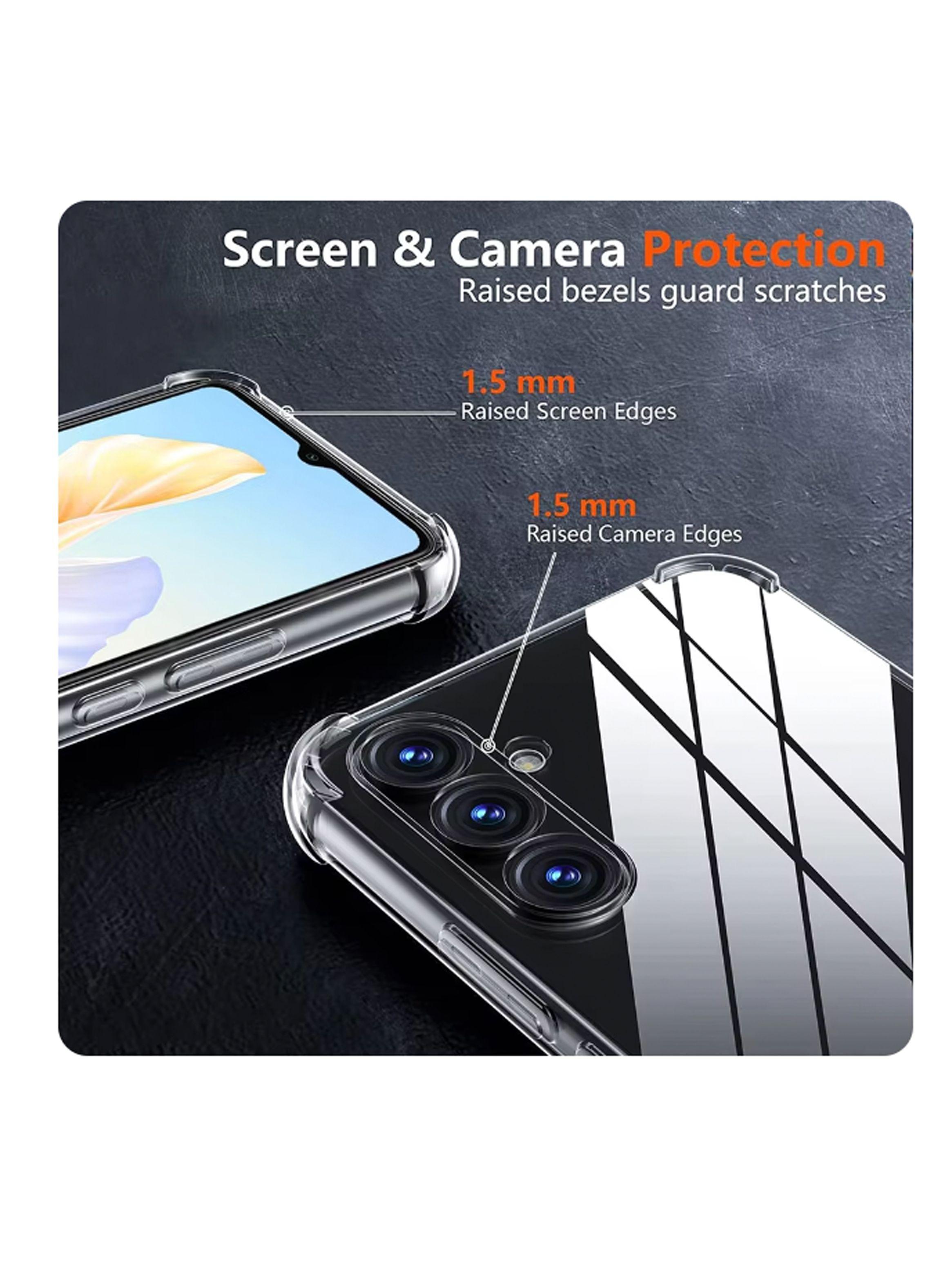 Carcasa Transparente Con Bordes Para Samsung S24 Fe-2