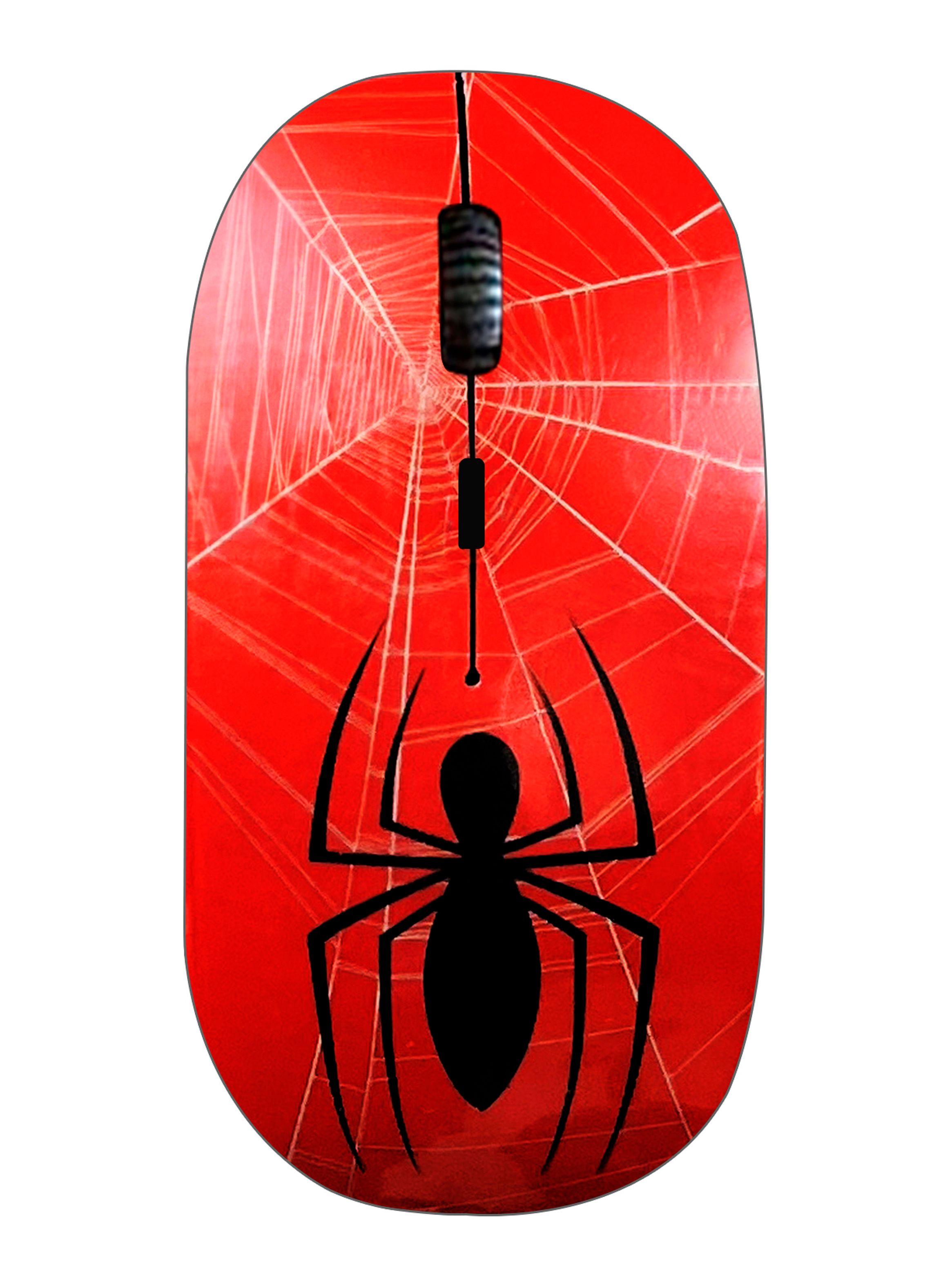 Kit Mouse Inalambrico Con Mousepad Estampado Disney Y Marvel-2