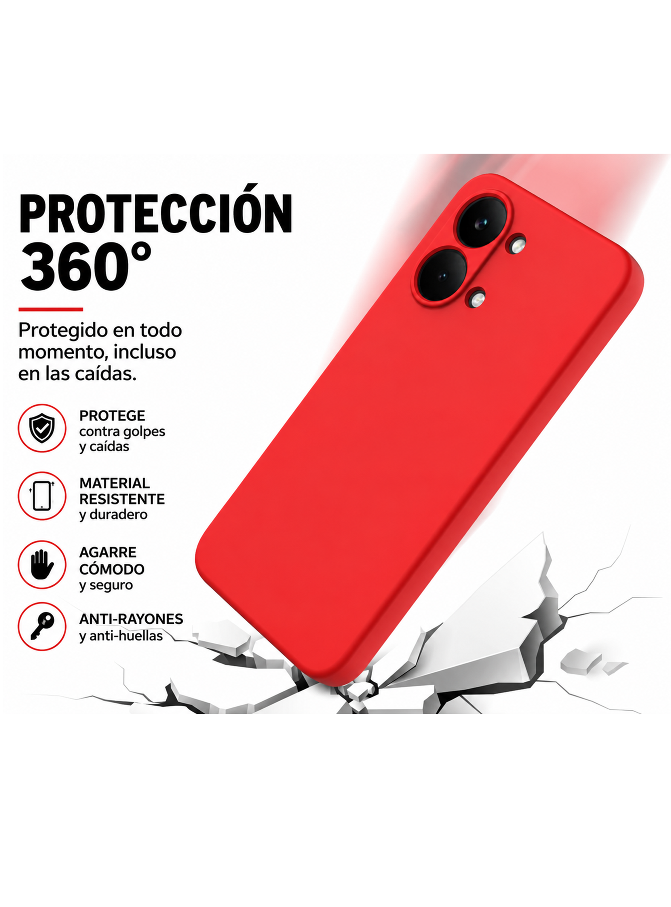 Carcasa Antigolpes Compatible Con Xiaomi Poco X8 Pro Max-2
