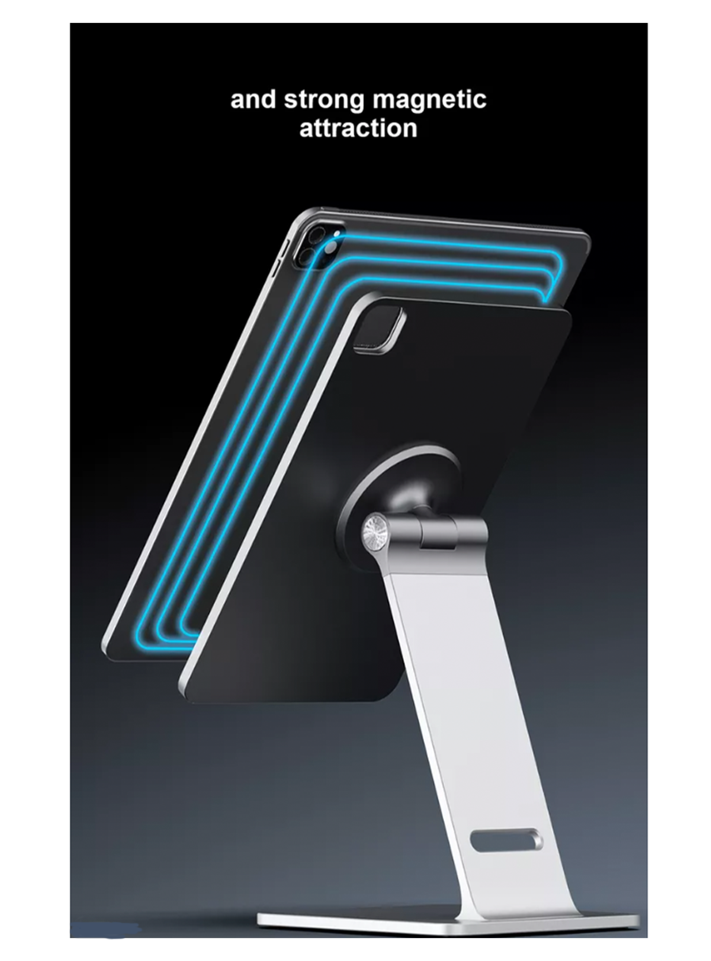 Soporte Magnético MagStand para iPad Pro 13 M4 2024 M3 2025-7