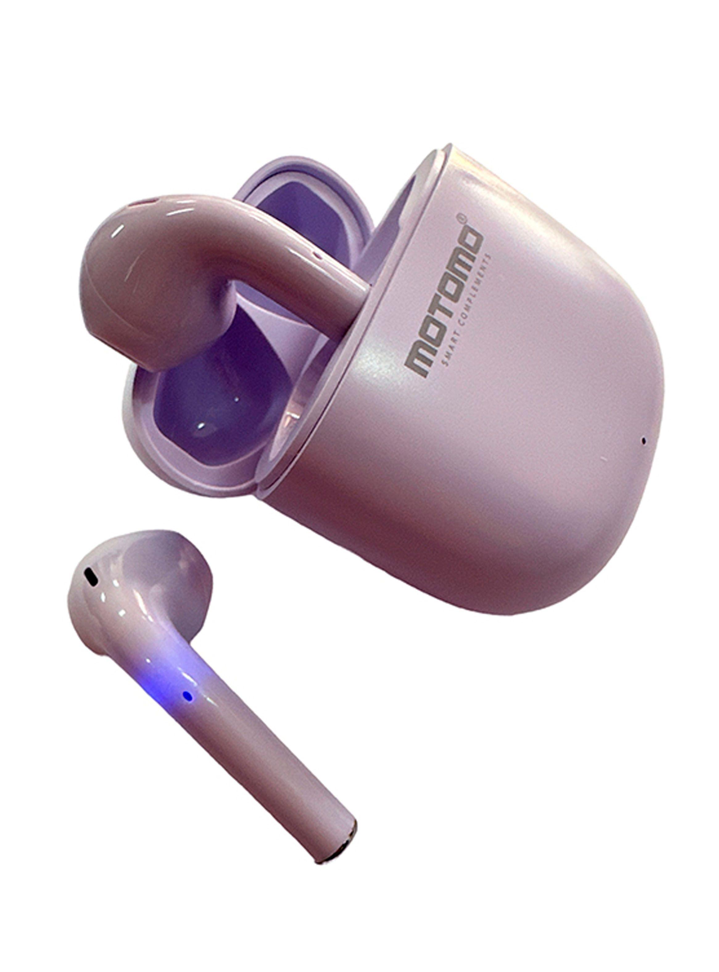 Audifonos Inalámbricos Bluetooth Tipo AirPods Lila-1