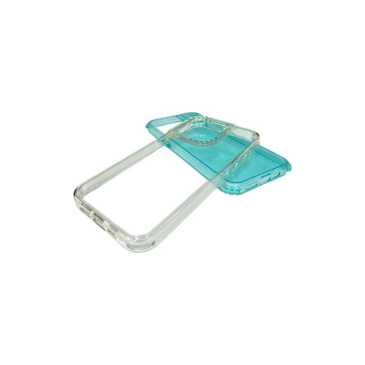 Carcasa Antigolpes Space Para iPhone 15 Pro max Celeste-3