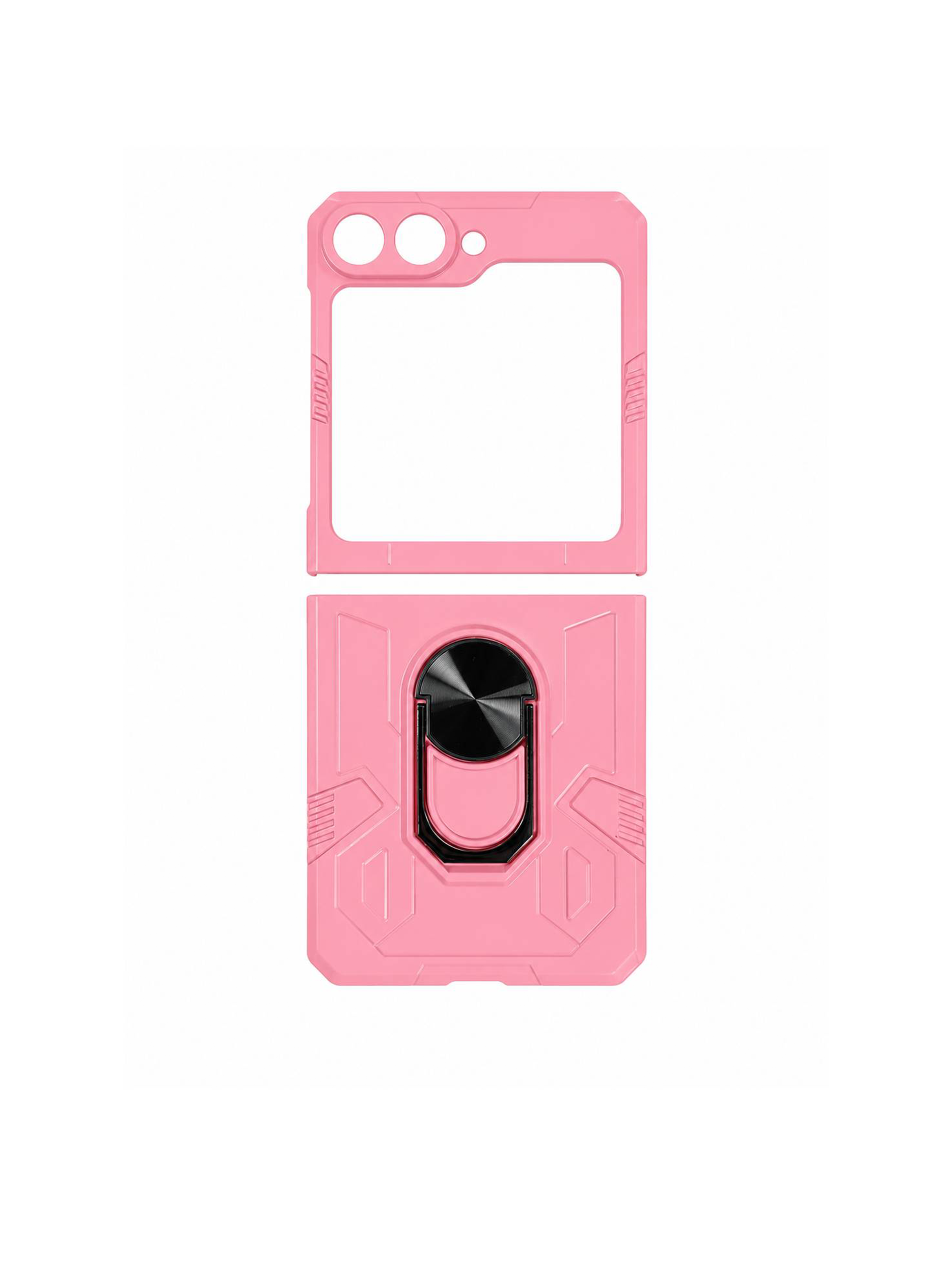 Carcasa Antigolpe Compatible Con Samsung Zflip 6 Rosado-0