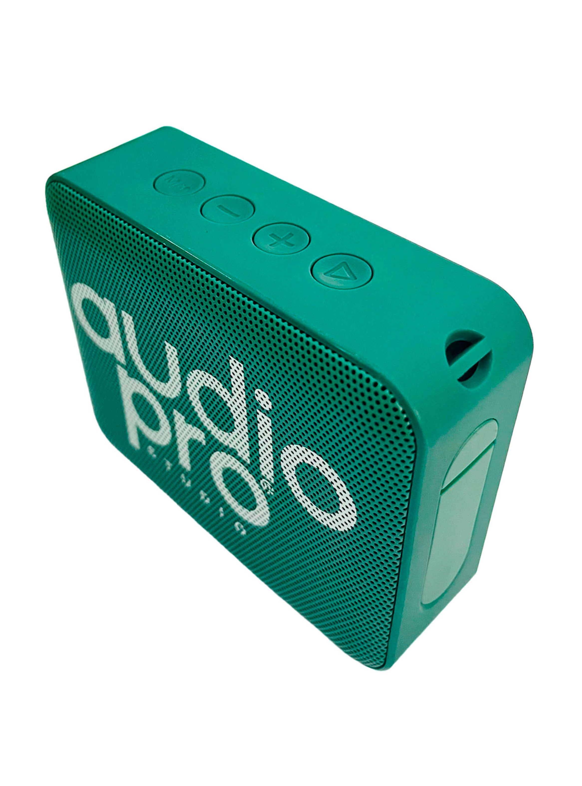 Parlante Inalámbrico Bluetooth 3W 1.200 Mah Verde-1