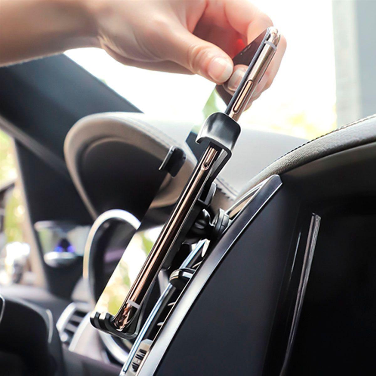 Soporte Para Auto Borofone BH9 Con Sujetador Par Salida Aire-4