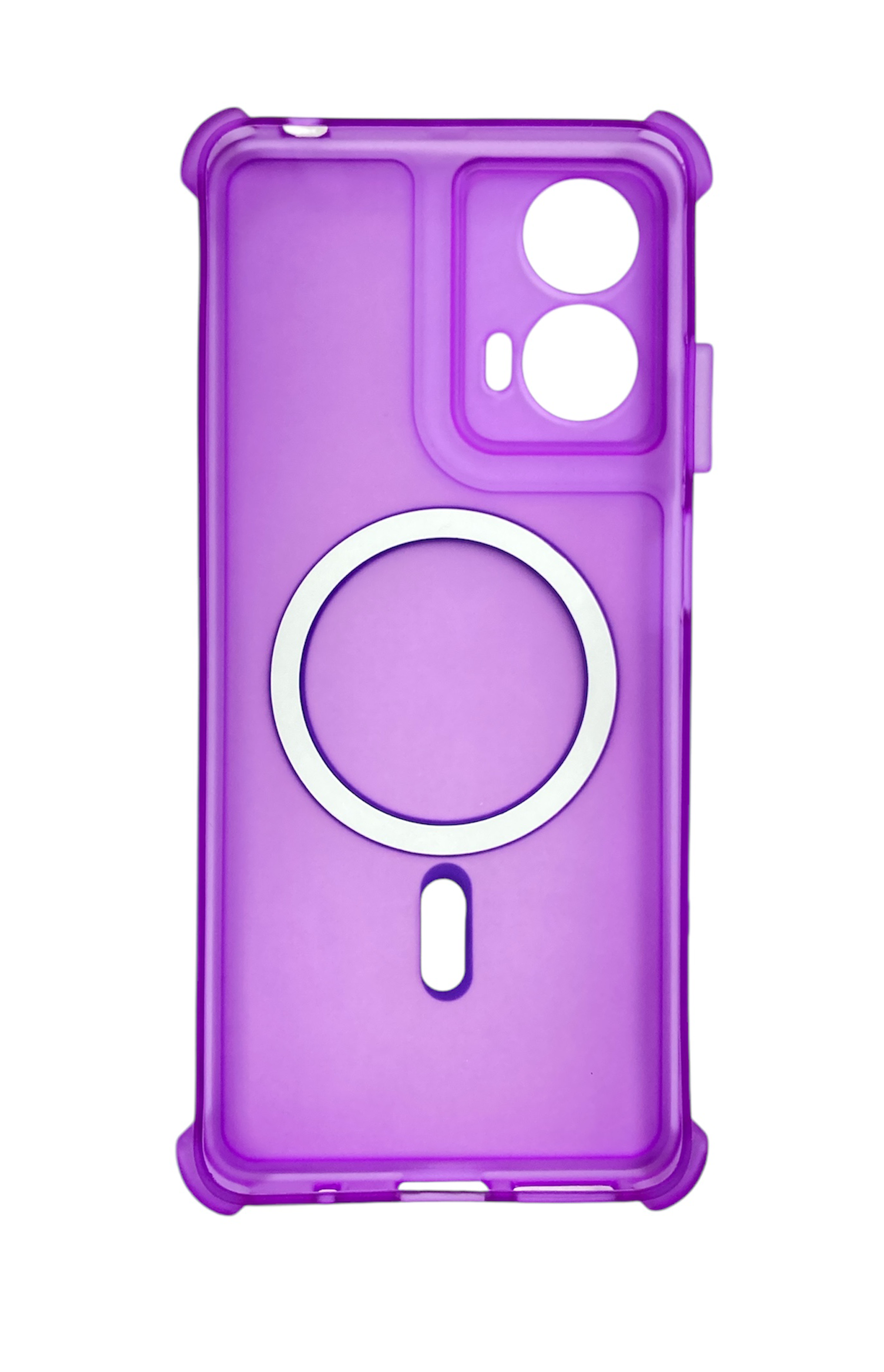 Carcasa Antigolpe 360 Para Motorola G04/G04S Magsafe Lila-3