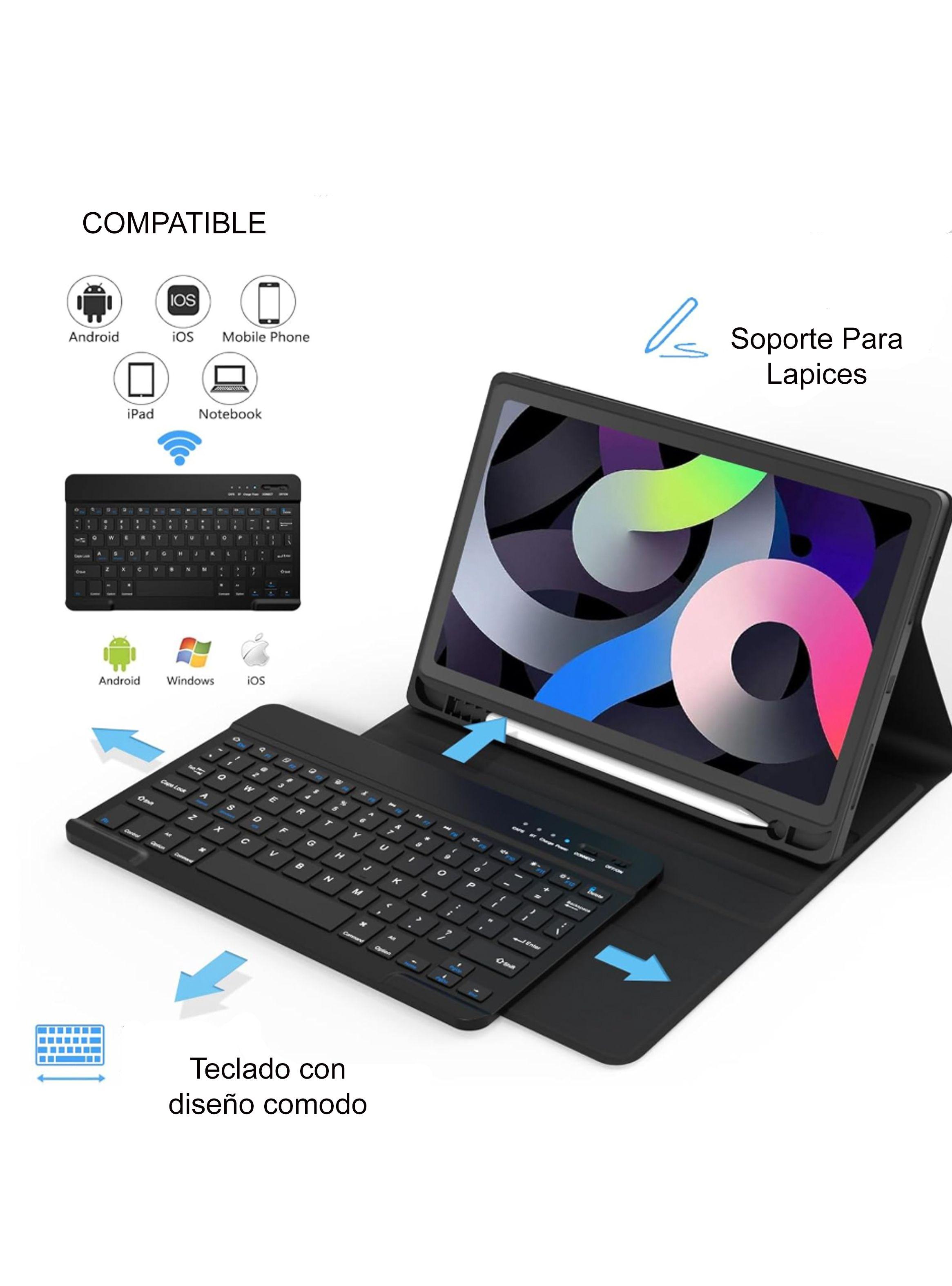 Funda Con Teclado Español Para iPad Air 13 M3 2025-3