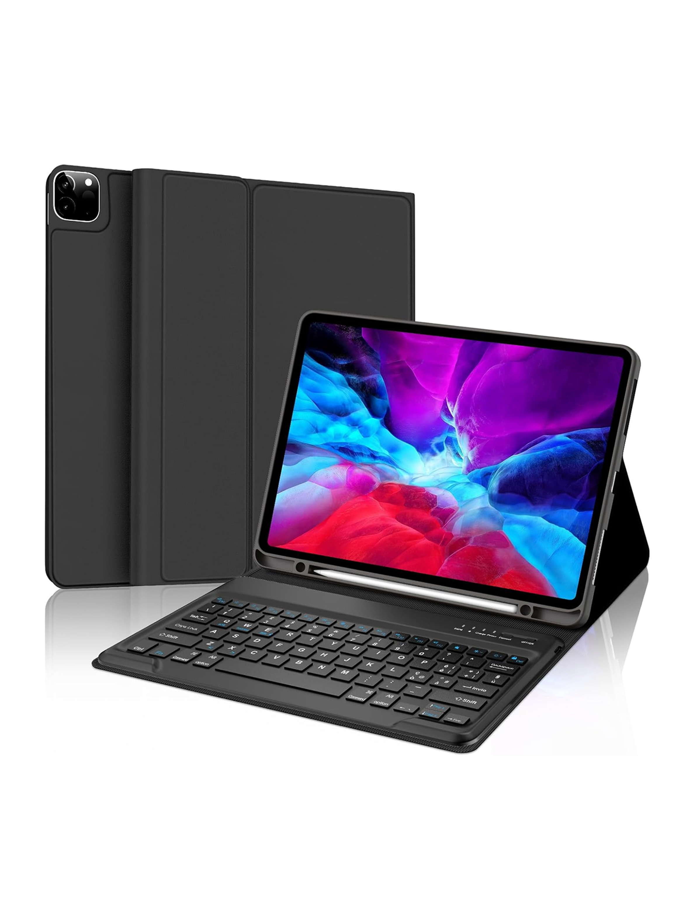 Funda Con Teclado Español Para iPad Air 13 M3 2025-1