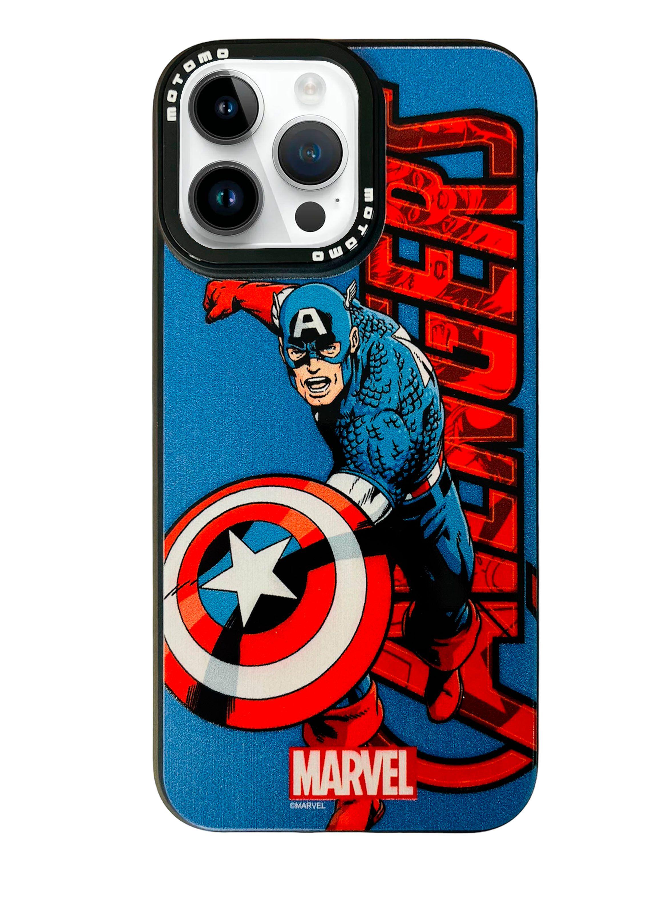 Carcasa Funda Para iPhone 11 Marvel Capitan America-2