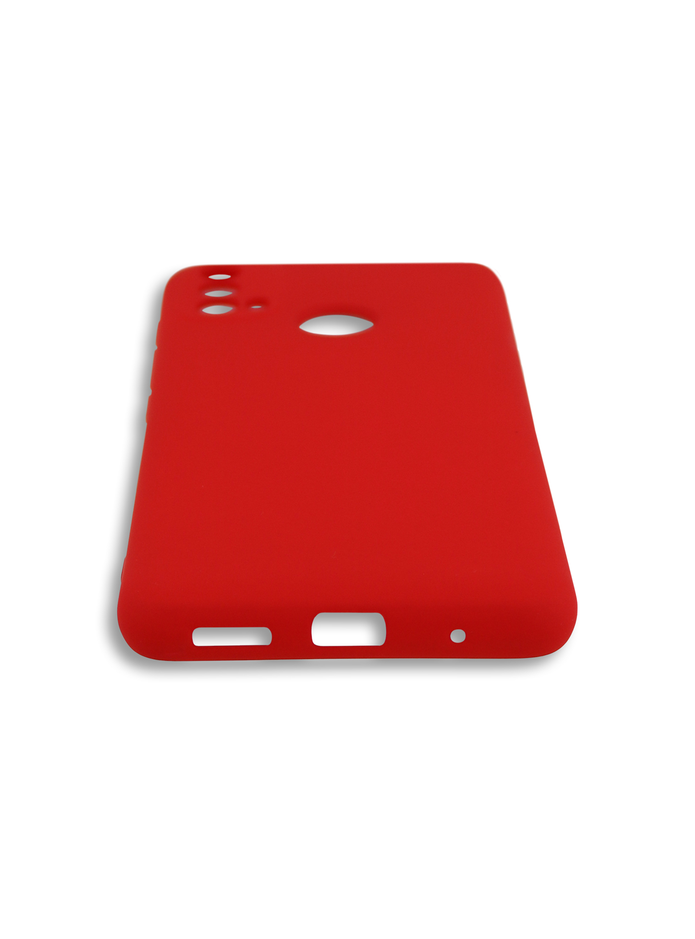 Carcasa Para Motorola E30 / E40 Goma Rojo-2