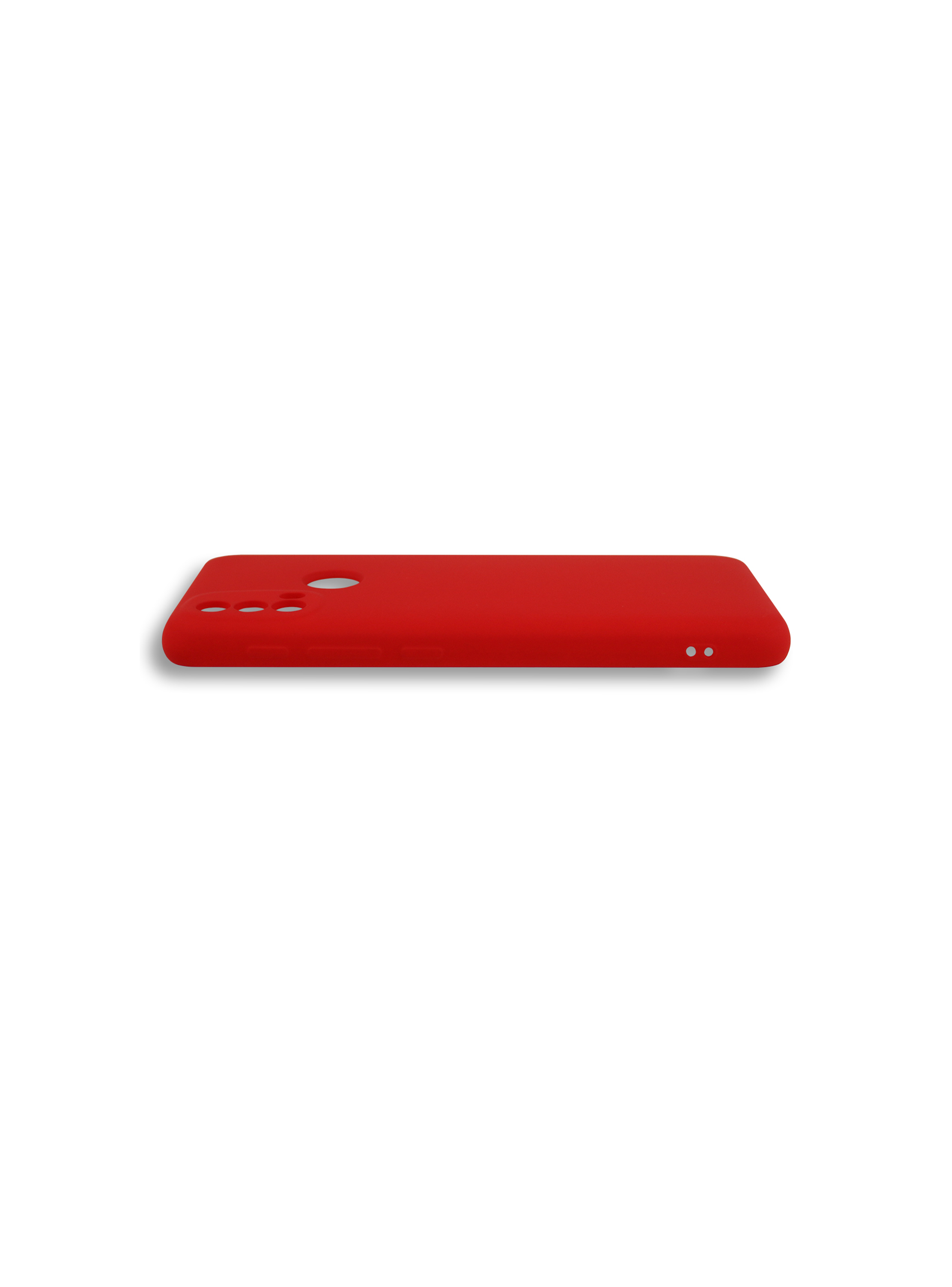 Carcasa Para Motorola E30 / E40 Goma Rojo-3