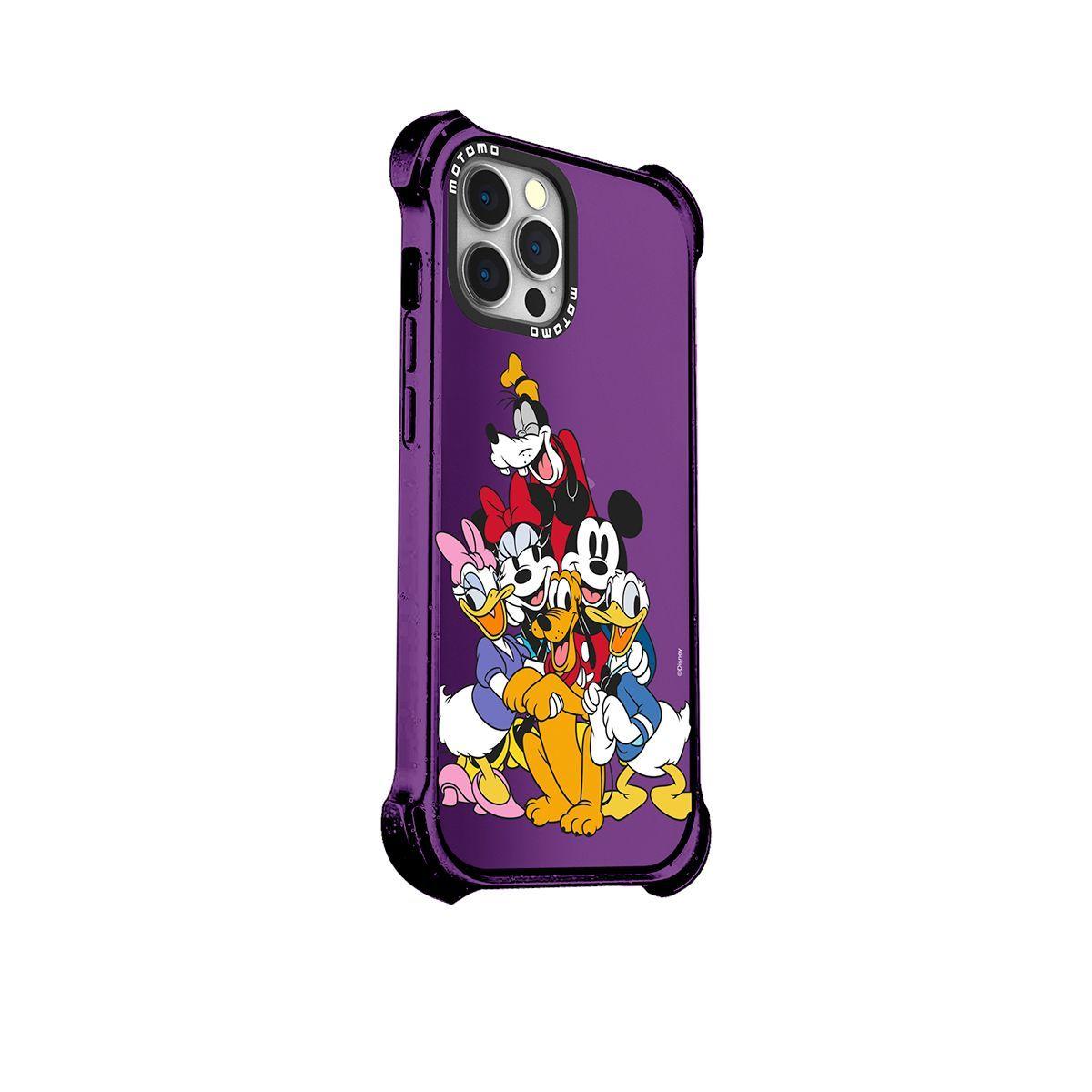 Carcasa Para iPhone 14 Pro Max Mickey Y Minnie Disney Lila-1
