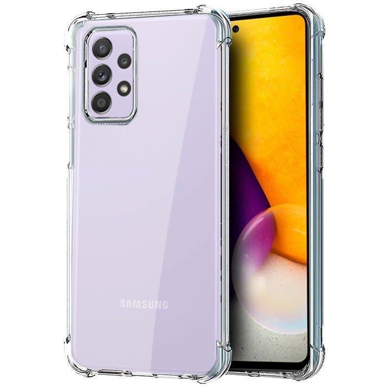 Carcasa Para Samsung A52 A52S 5G Transparente Reforzada-0