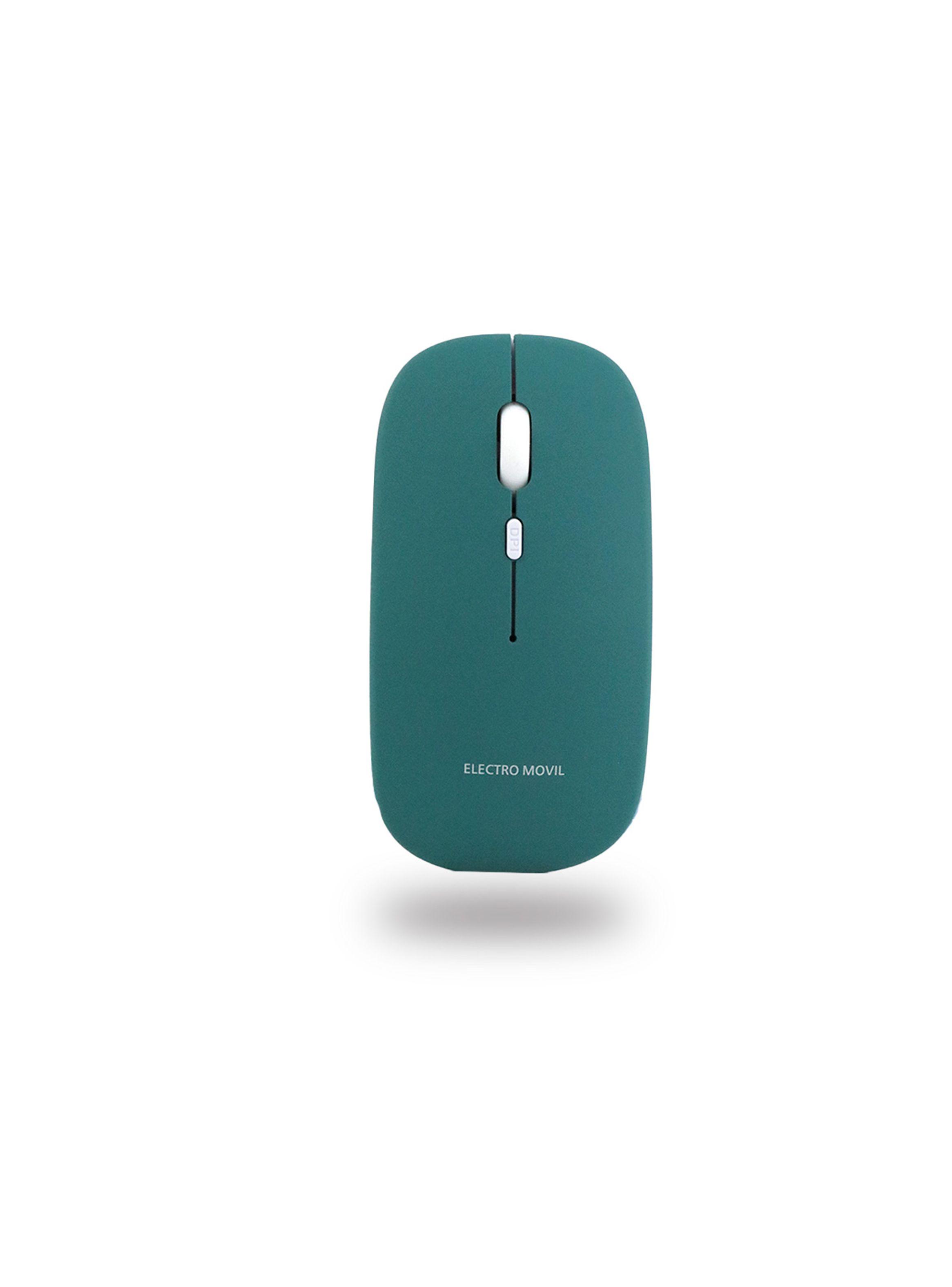 Kit Teclado Mouse Inalambricos Bluetooth Verde-2