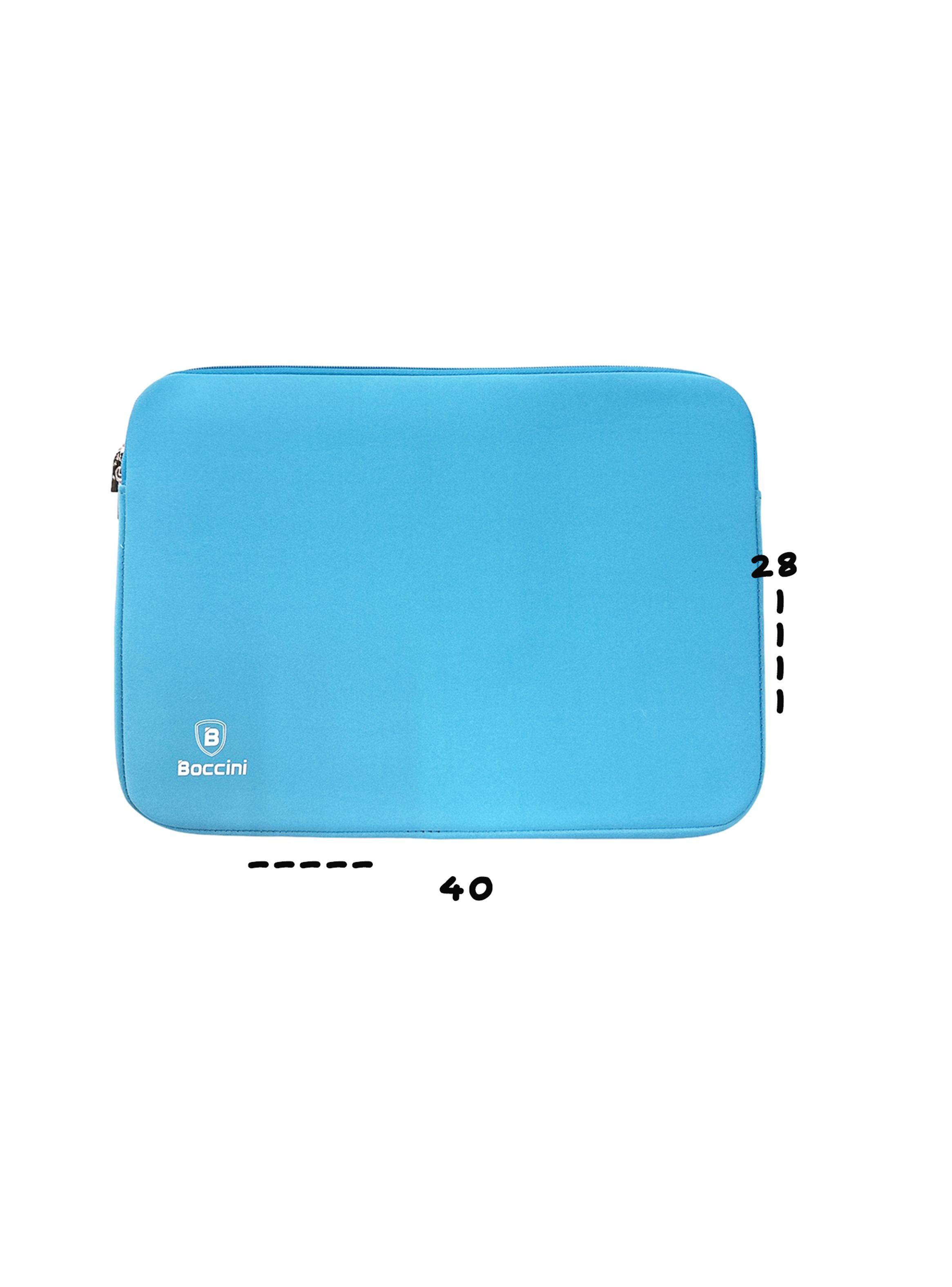 Funda Notebook 15 Pulgadas Universal Cierre Celeste-2