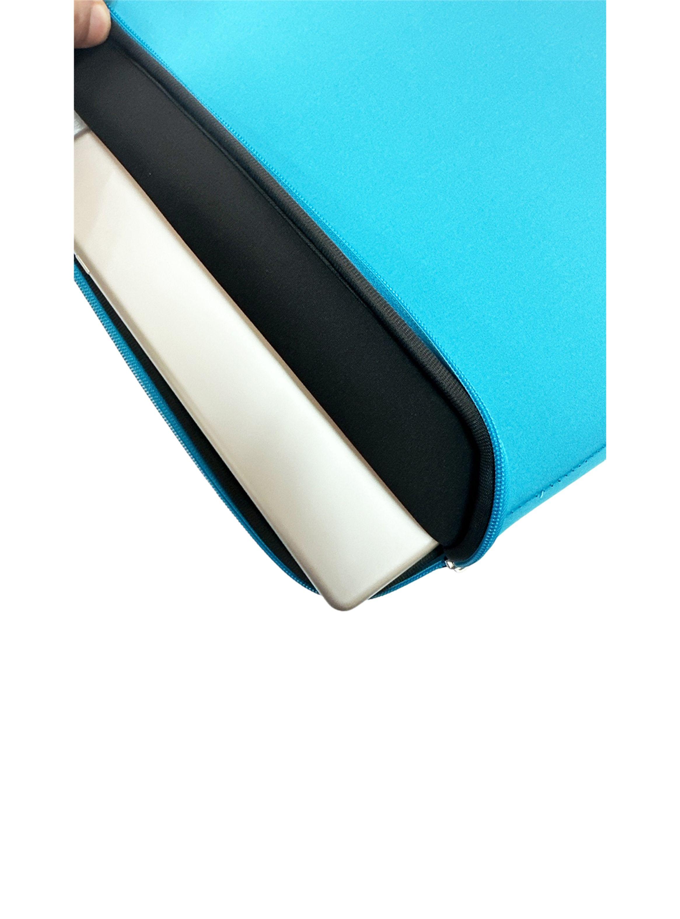 Funda Notebook 15 Pulgadas Universal Cierre Celeste-3