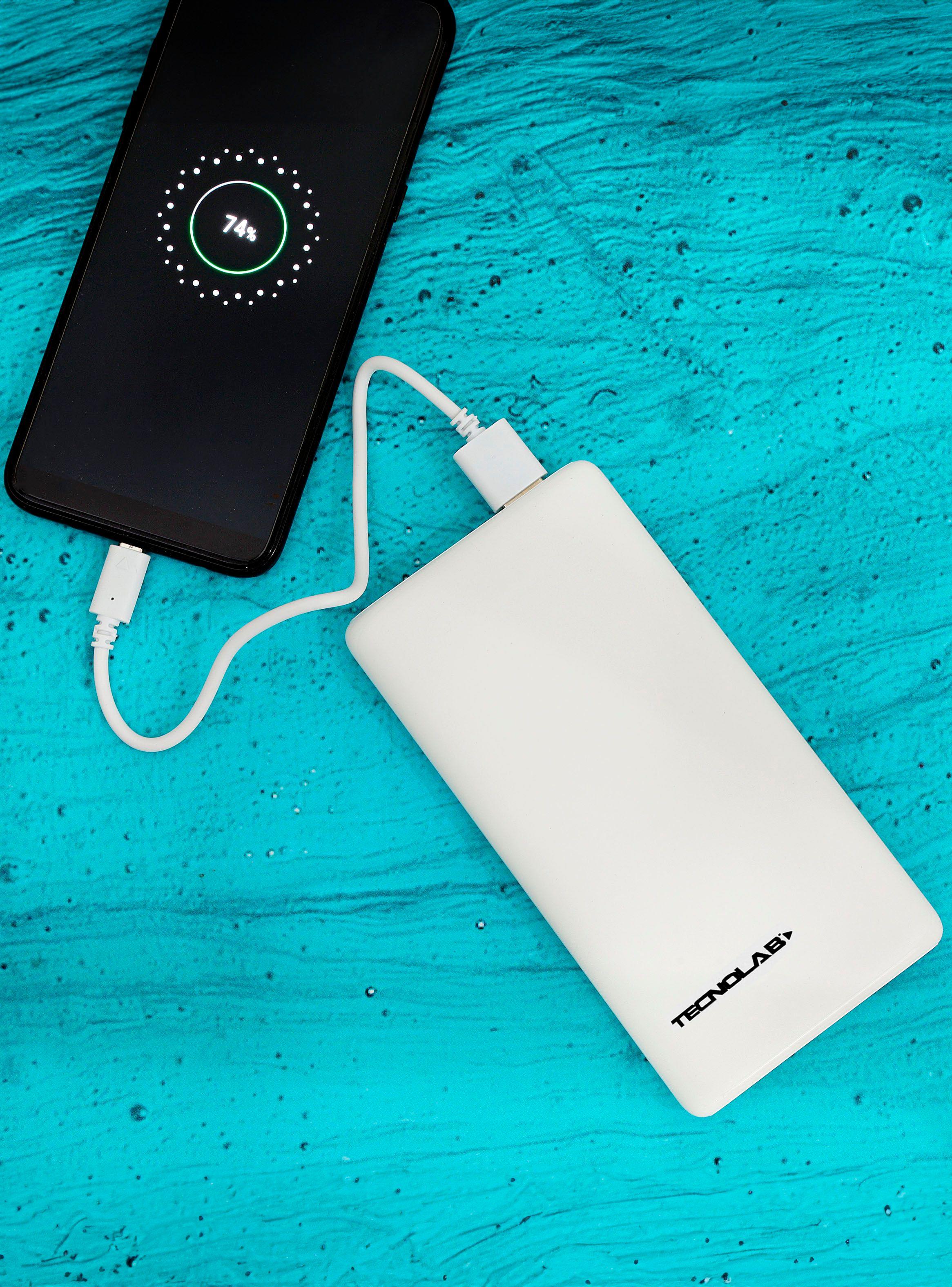 Bateria Externa PowerBank Carga Rapida 10000mah TL663 Blanco-2