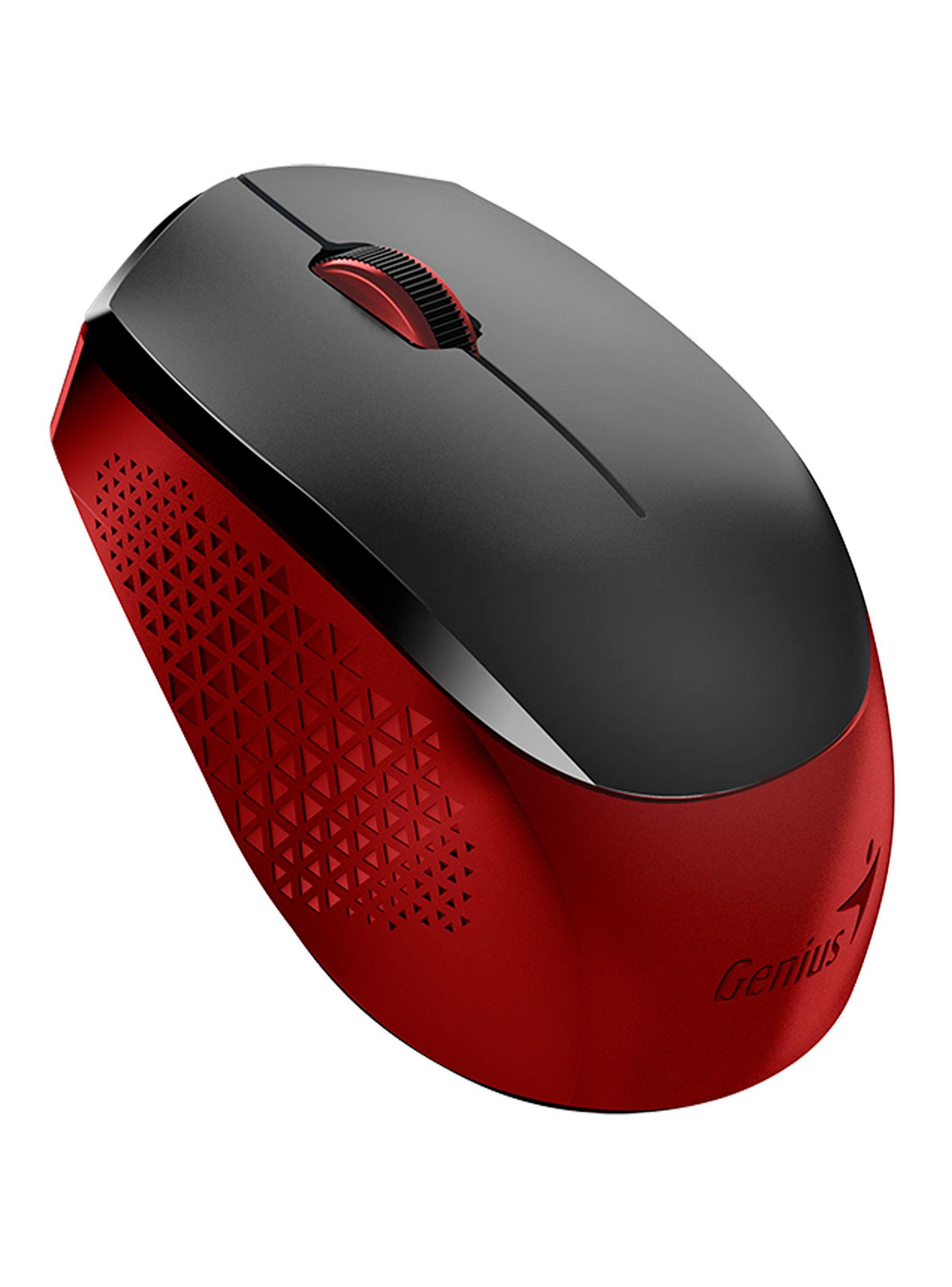 Mouse Optico Inalámbrico Genius NX-8000S Rojo-2