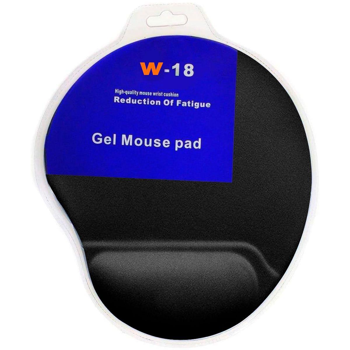 Mouse Pad Gel Ergonomico Reduccion De Fatiga W-18-0