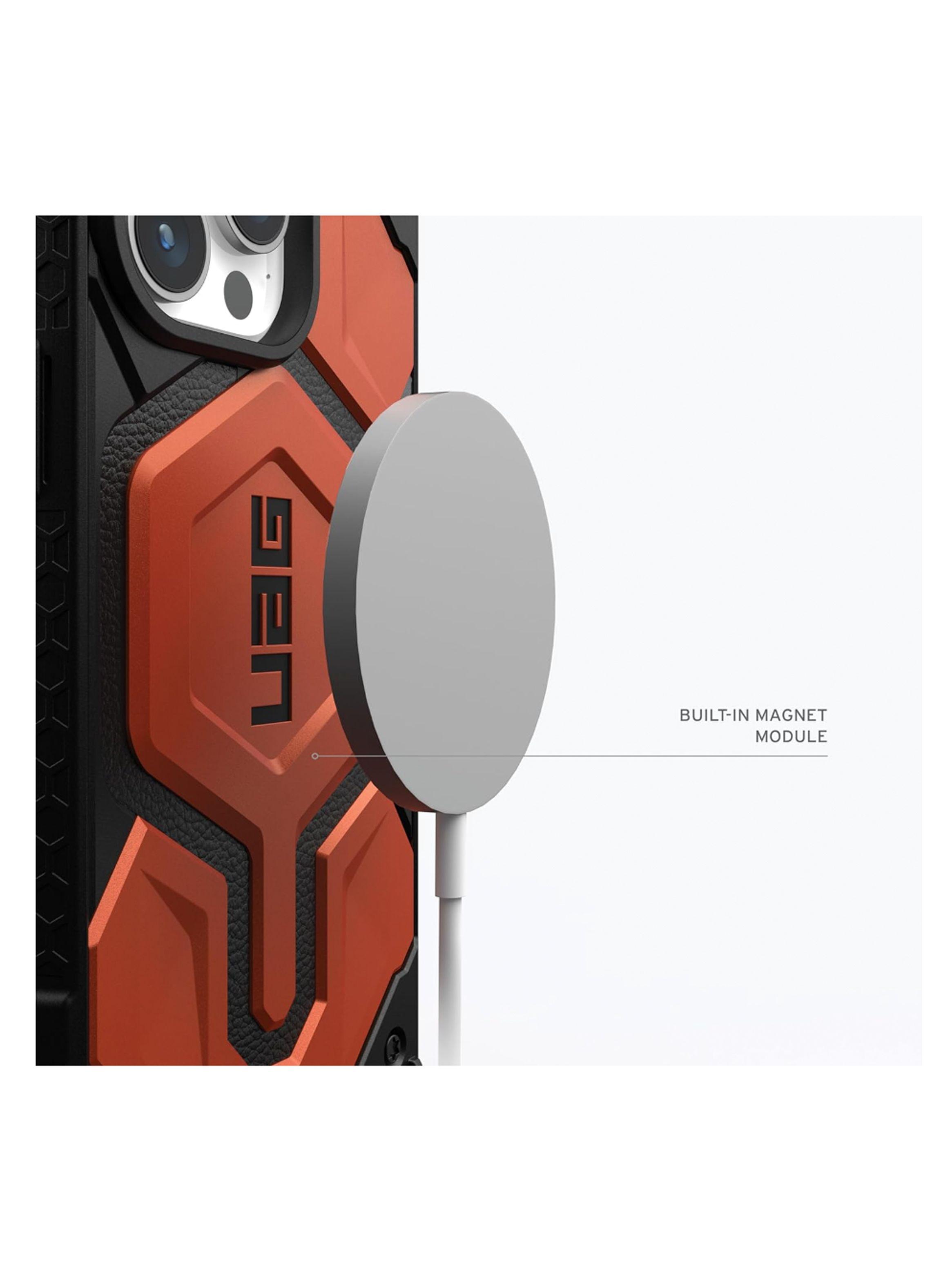 Carcasa Para iPhone 15 UAG Monarch Pro Rojo-2