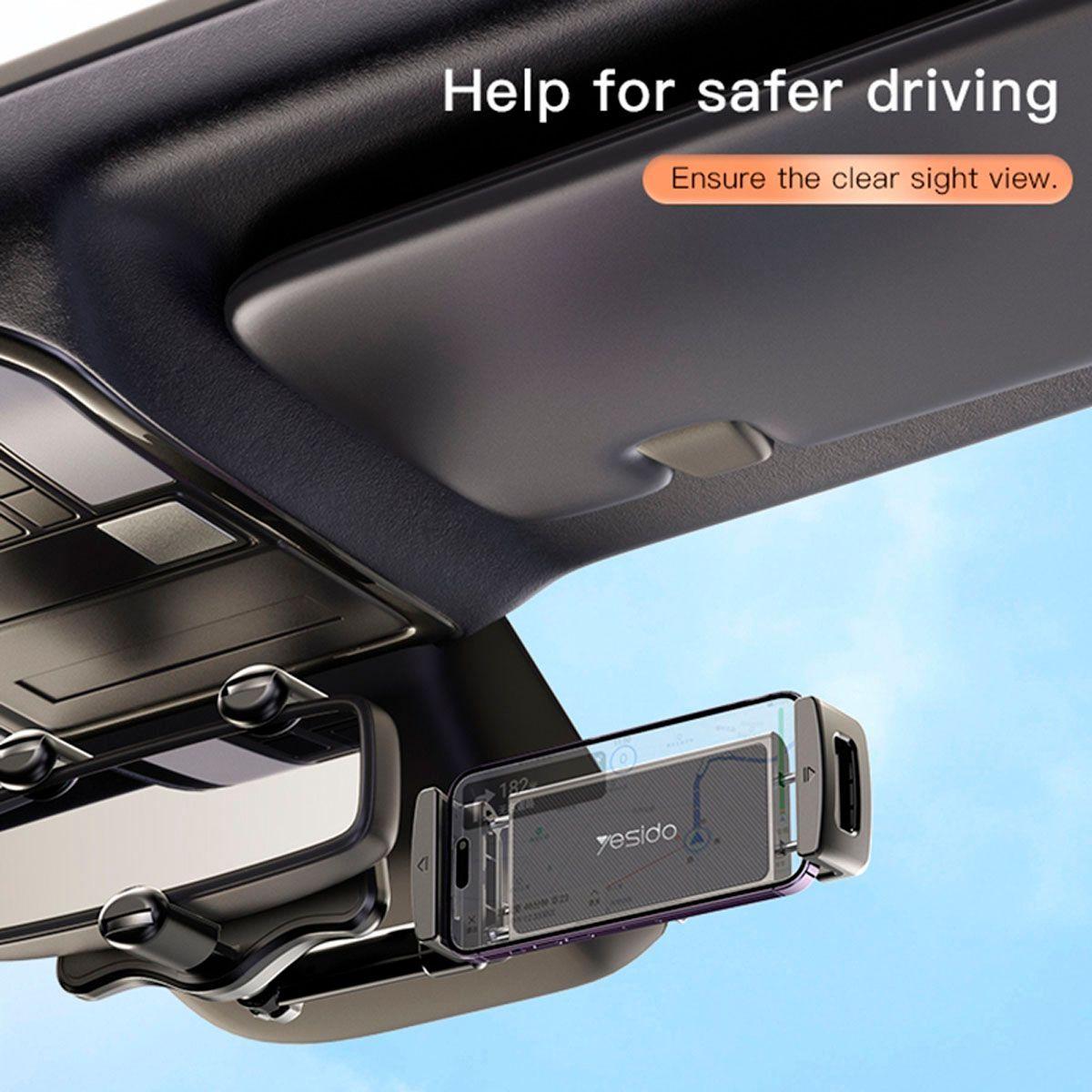 Soporte Para Auto Yesido Rearview Mirror C196-4