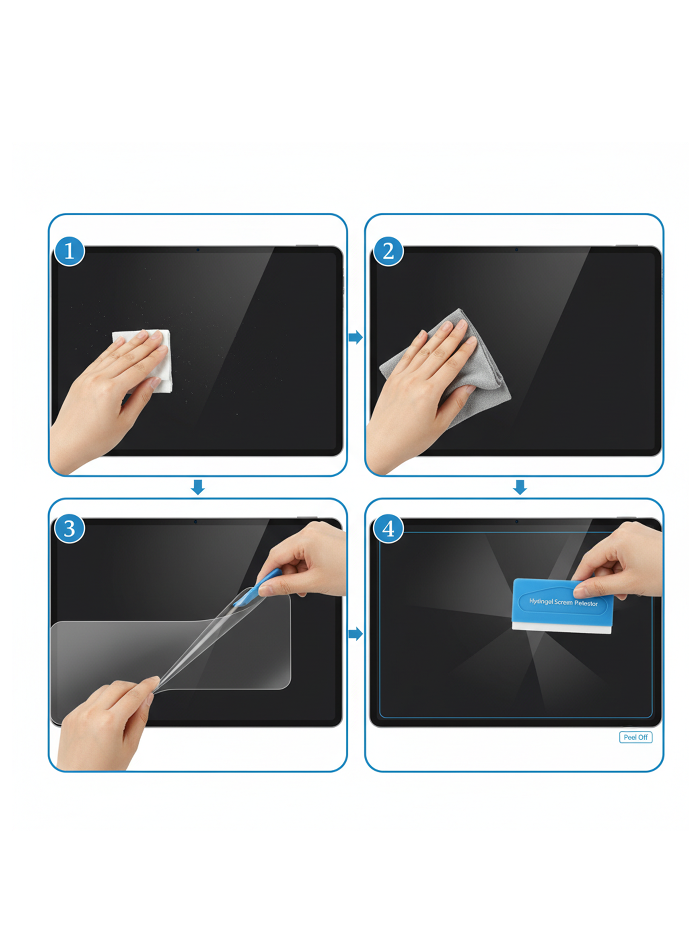 Mica Hidrogel Clear Para Tablet Huawei MatePad Mini 8"-2