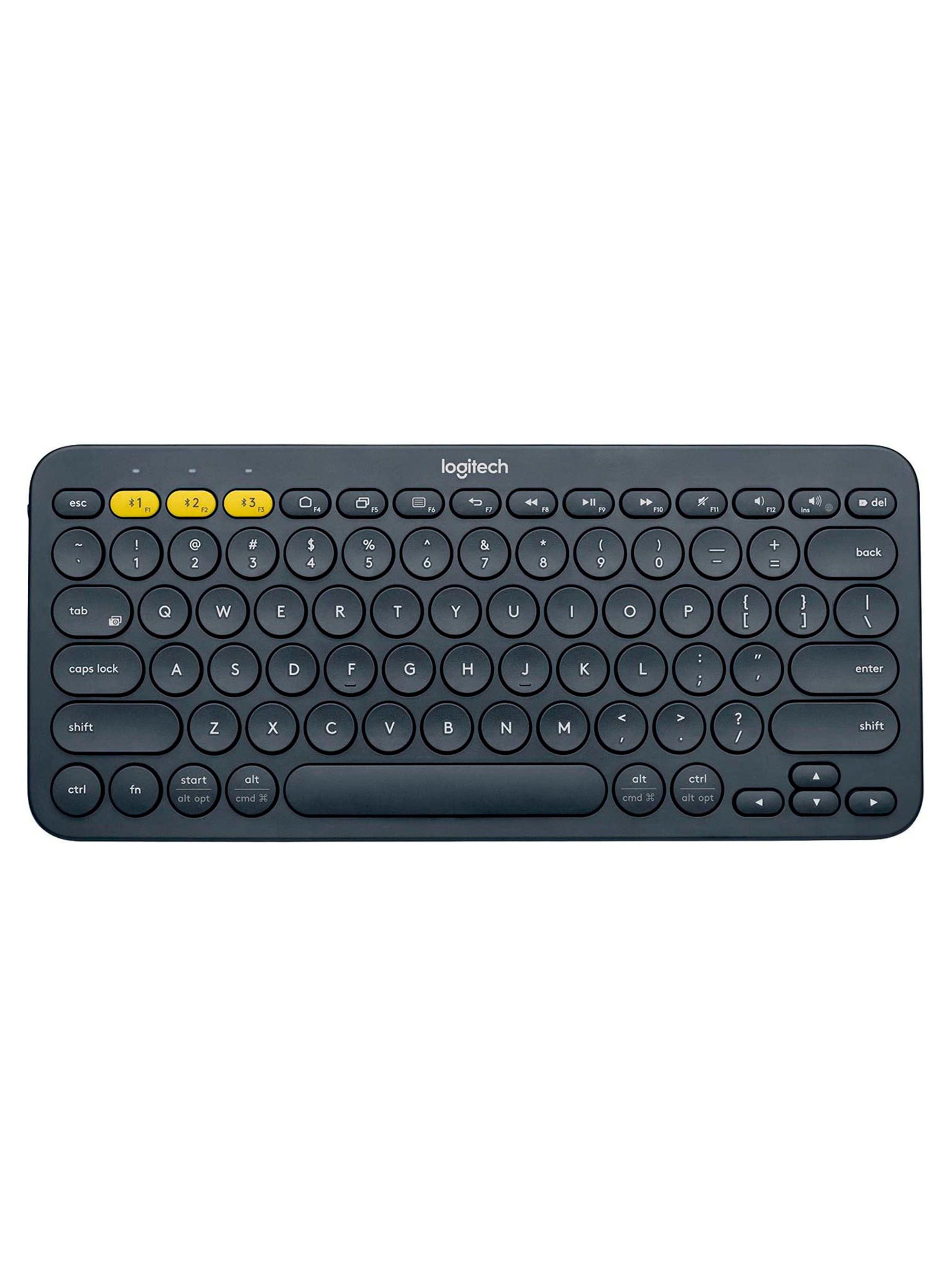 Teclado Logitech Bluetooth Multi-Device K380 Negro Español-0