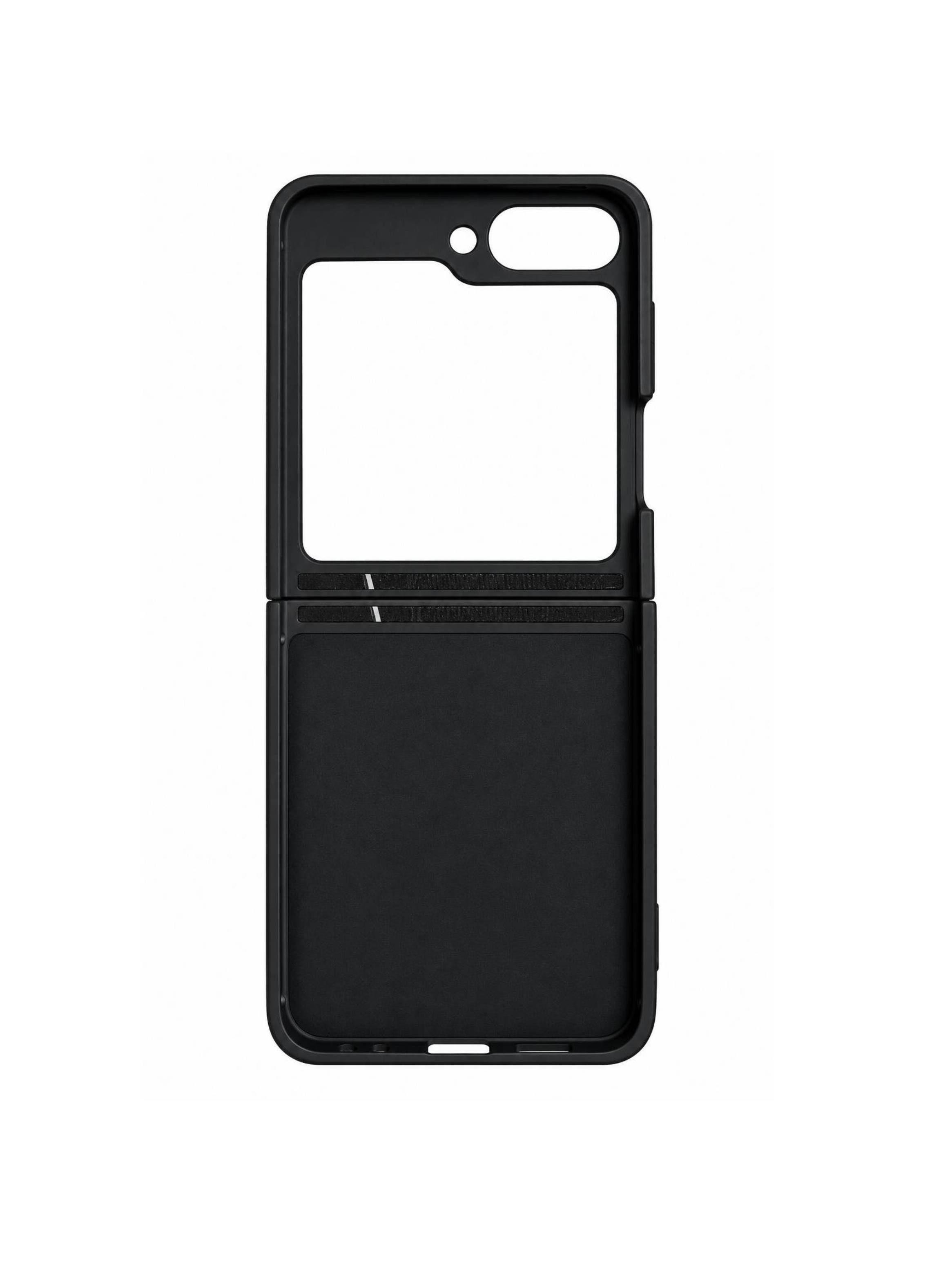 Carcasa Para Samsung Z Flip 5 Goma Negro-1