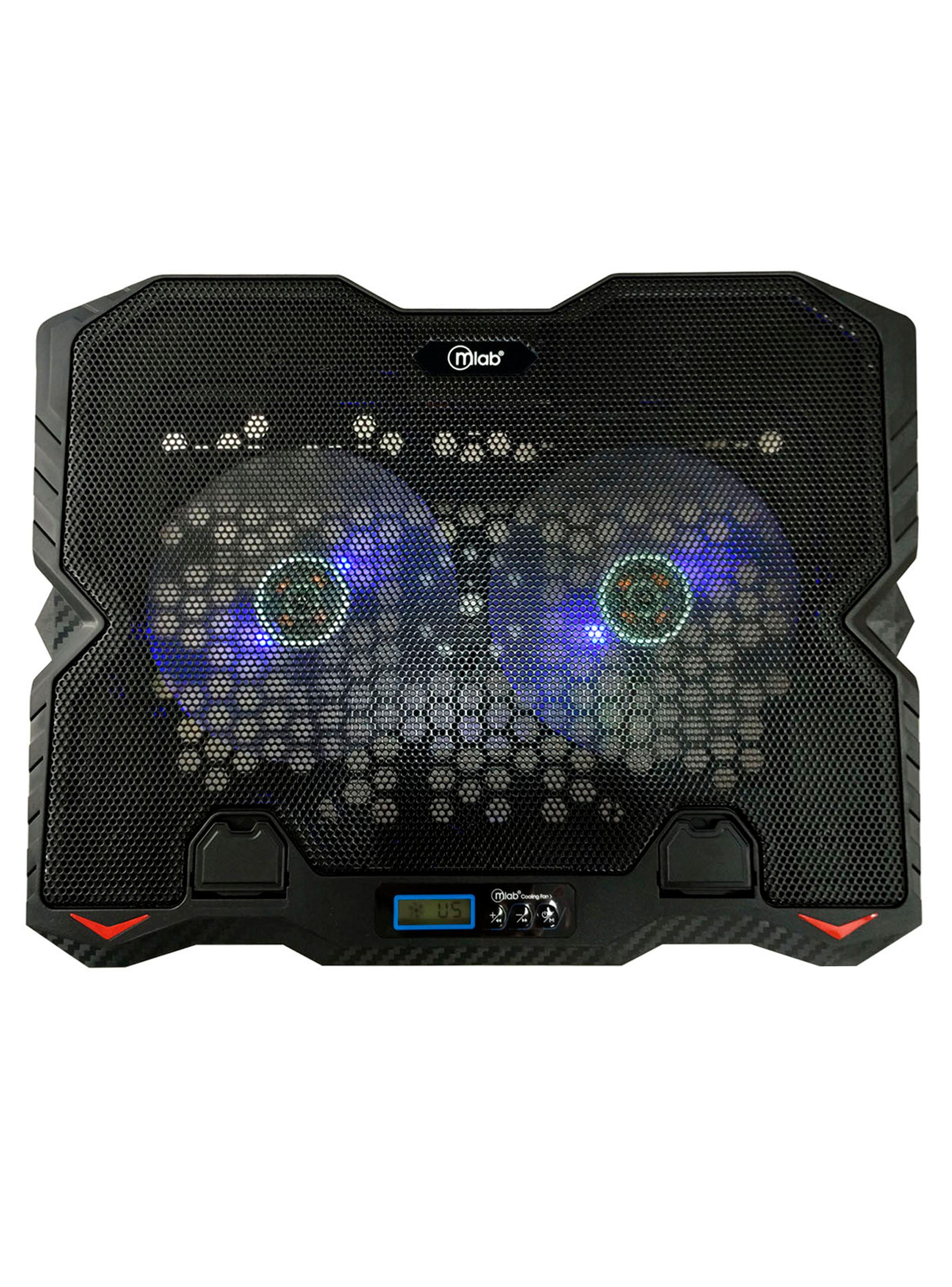 Base Ventilador Notebook 16Pulg Aluminio 2 Fan Pantalla 9382-1