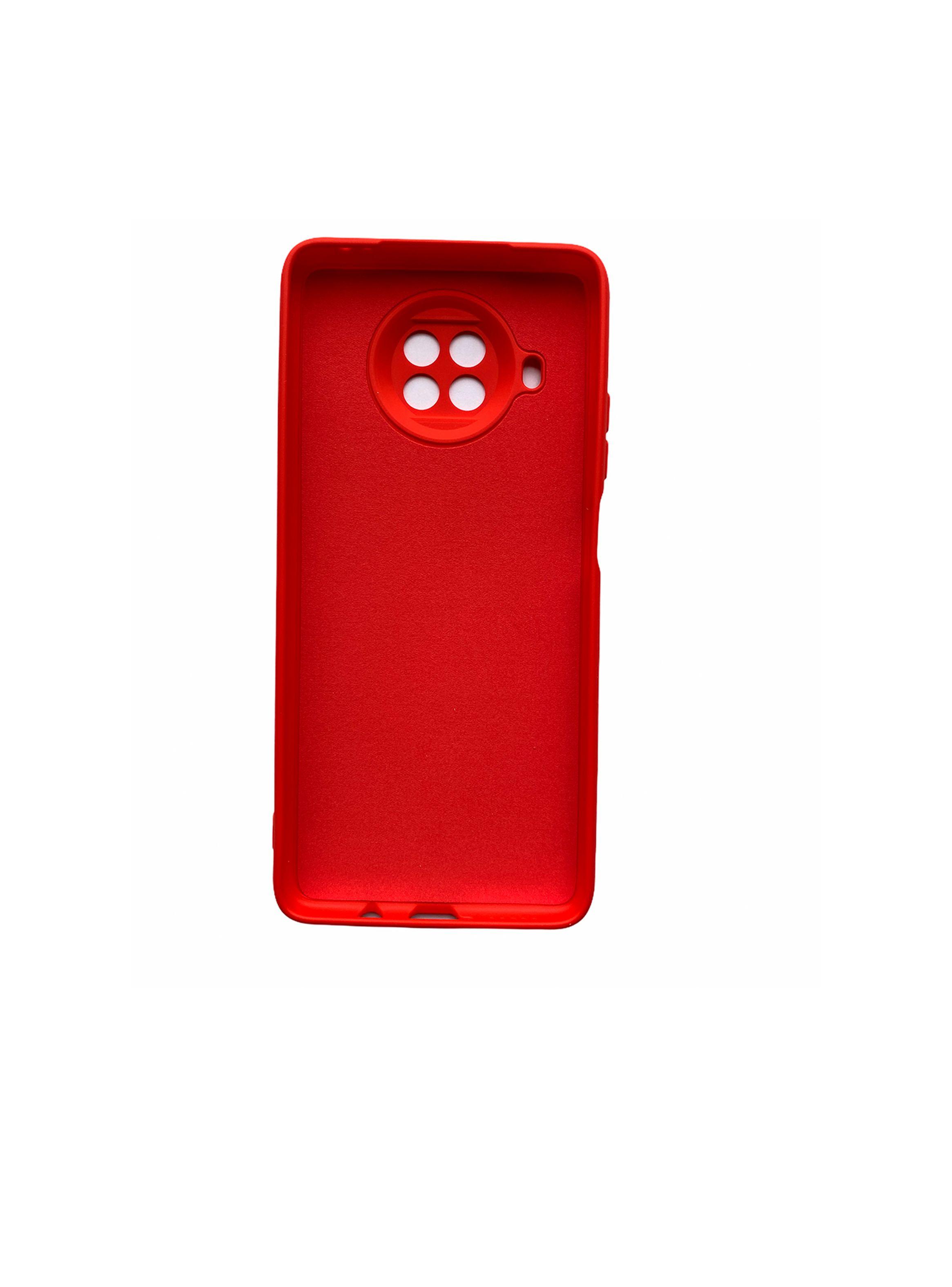 Carcasa Para Xiaomi Mi 10T Lite Goma Rojo-2