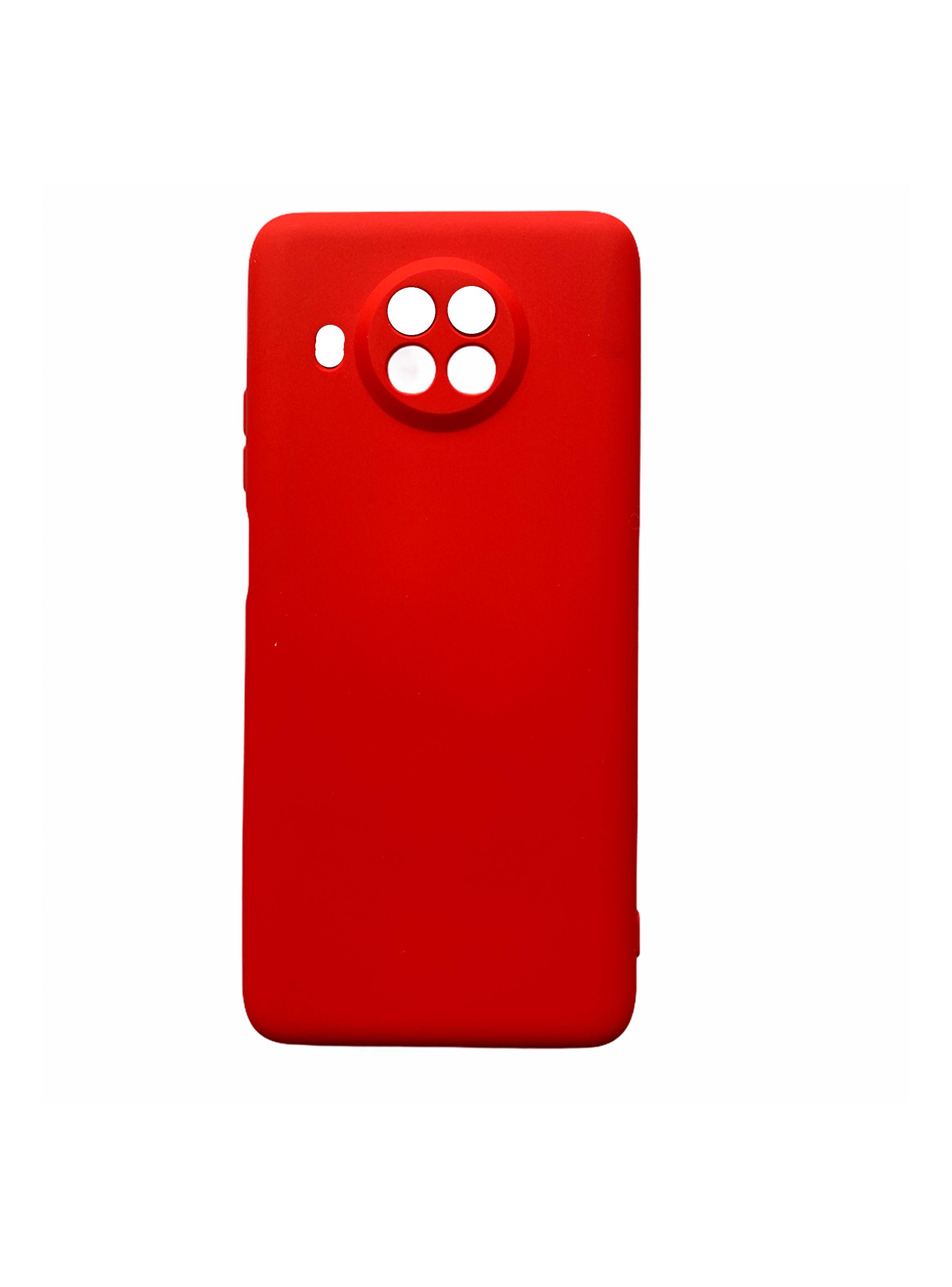 Carcasa Para Xiaomi Mi 10T Lite Goma Rojo-3